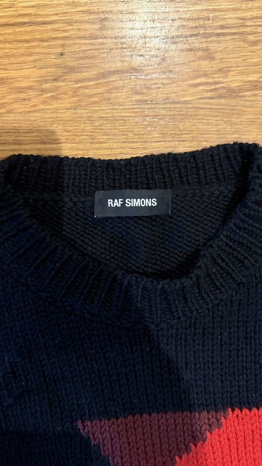 Raf Simons Raf Simons FW2017 I Love NY Wool Knit Sweater Sz M Size US M / EU 48-50 / 2 - 3 Thumbnail