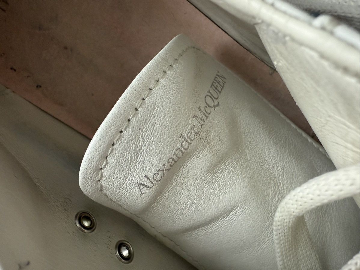 Alexander McQueen Alexander McQueen Deck Lace-Up Plimsoll Leather Shoes Sz43,5 Size US 10.5 / EU 43-44 - 17 Thumbnail