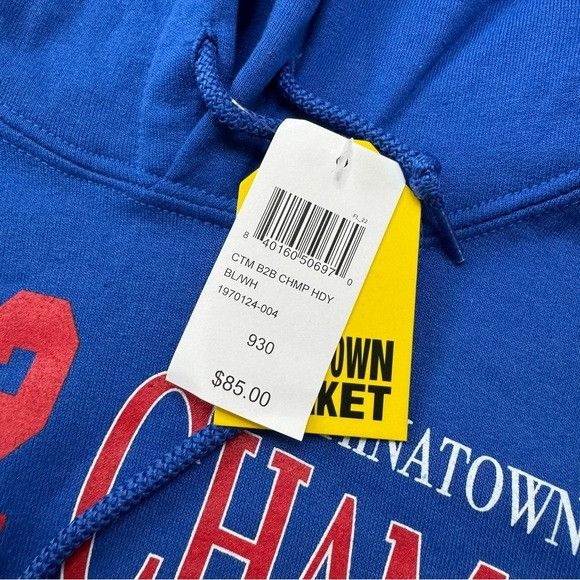 Market CHINATOWN MARKET CHAMPIONS RINGS BACK TO BACK ROYAL BLUE HOO Size US M / EU 48-50 / 2 - 3 Thumbnail