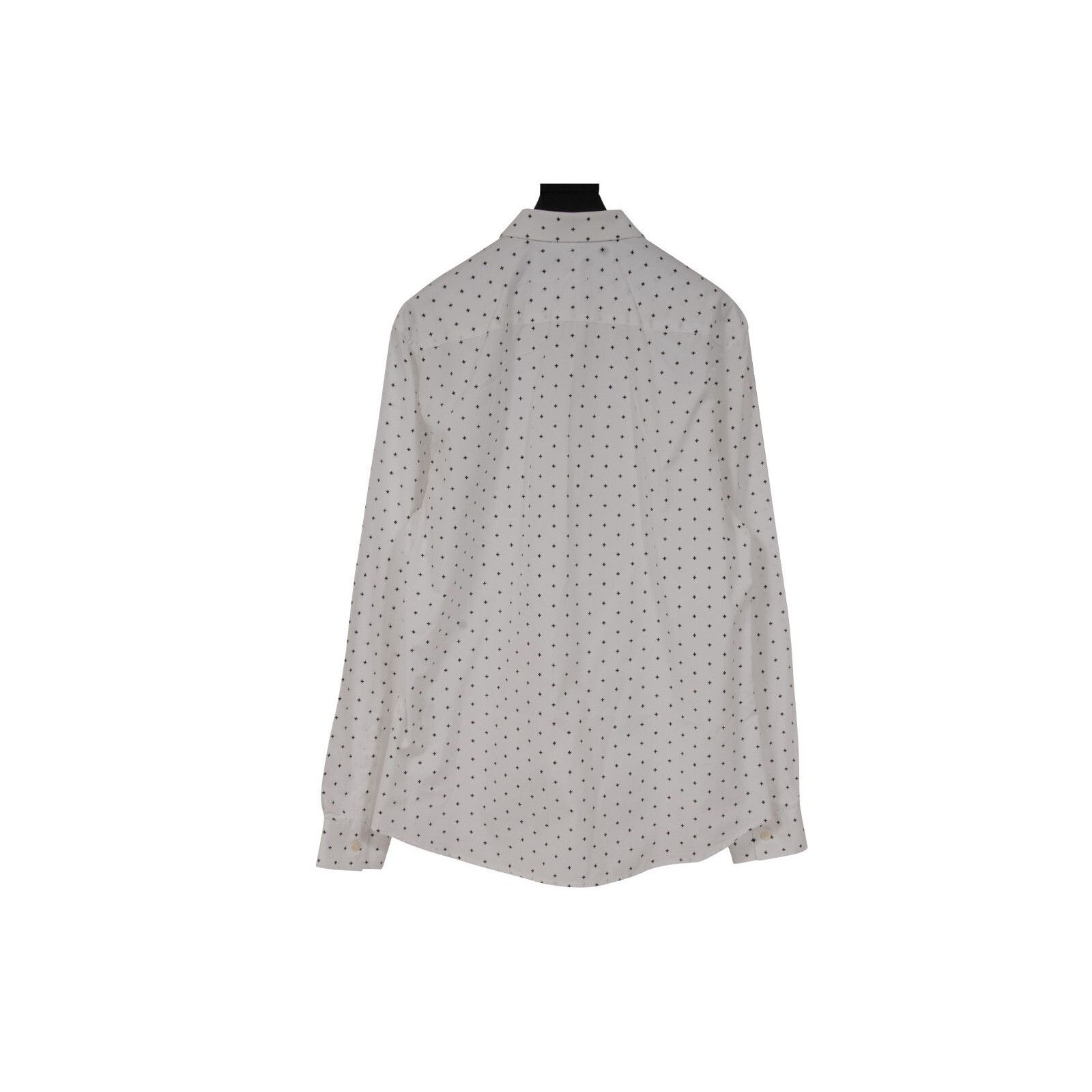 Givenchy Long Sleeve Button Down Shirt Sz 43 / 17 White Size US XL / EU 56 / 4 - 2 Thumbnail