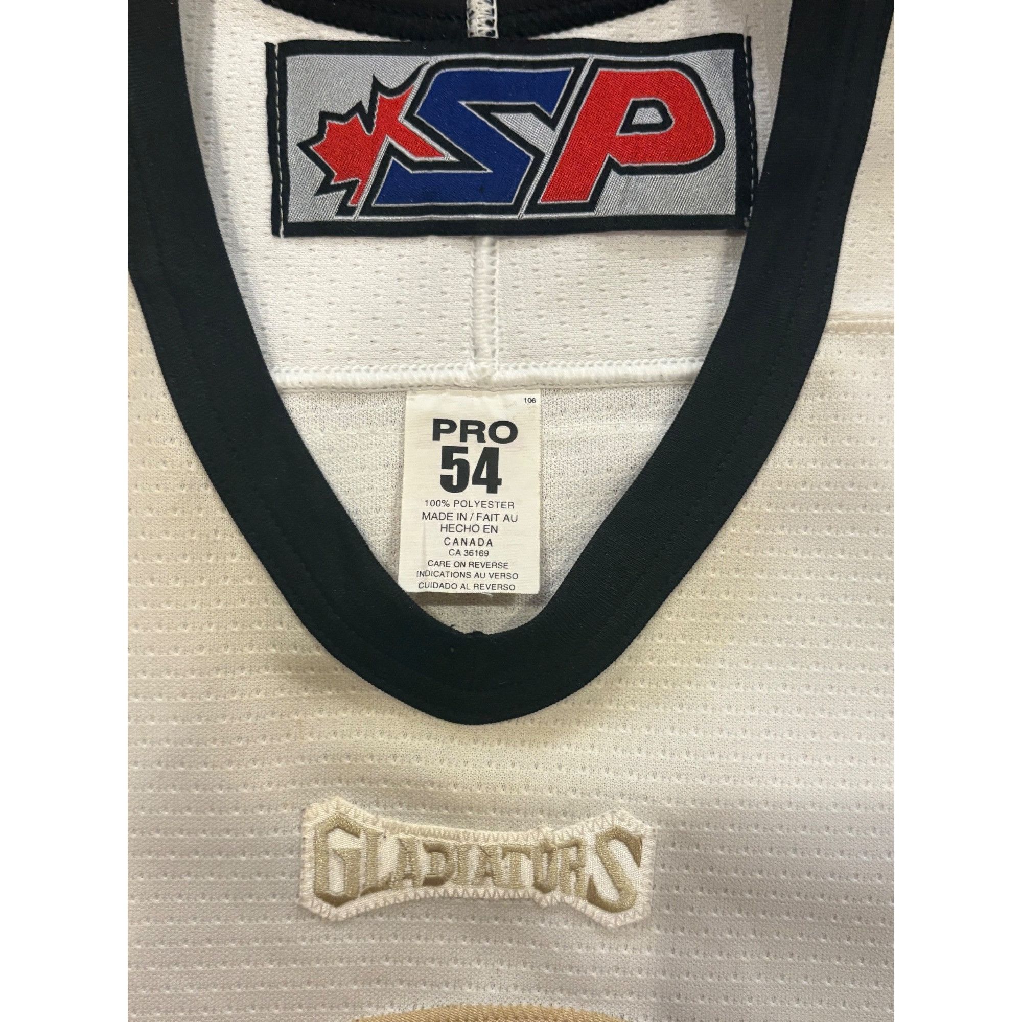 Other Game Worn 2004-2005 Gwinnett Gladiators Jim Jackson #9 ECHL Size US XXL / EU 58 / 5 - 8 Thumbnail