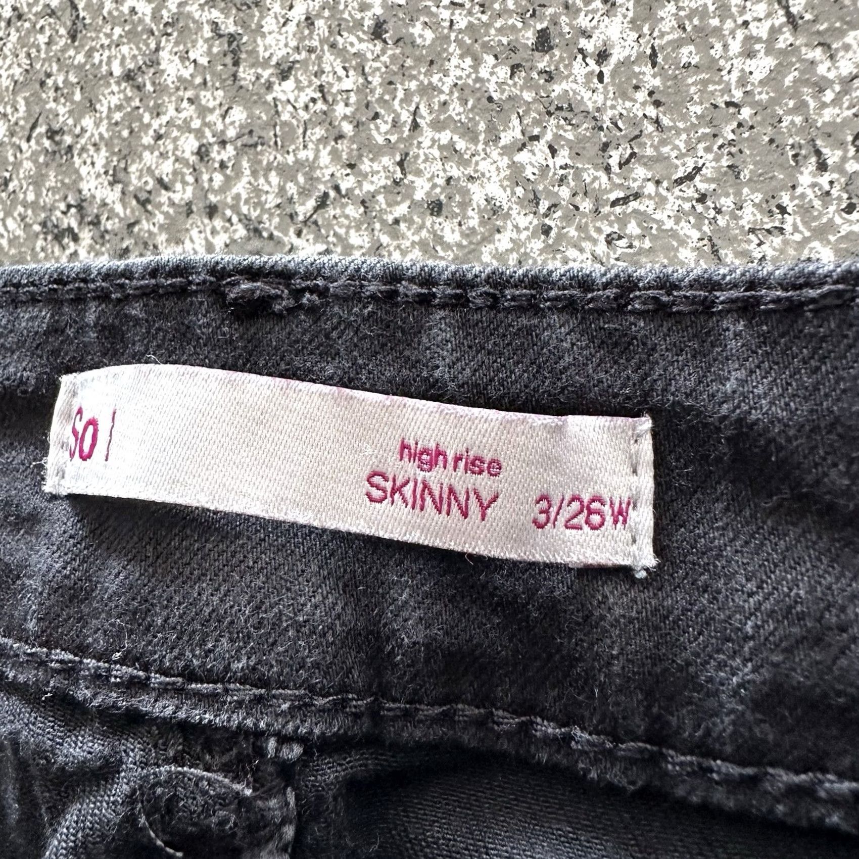 Vintage VINTAGE Sonoma Jeans Womens 3 26x29 High Rise Skinny Button Fly Stretch Denim Blue 5-Pocket Womens Jeans 26x29 Mens? Size 26" / US 2 / IT 38 - 4 Thumbnail