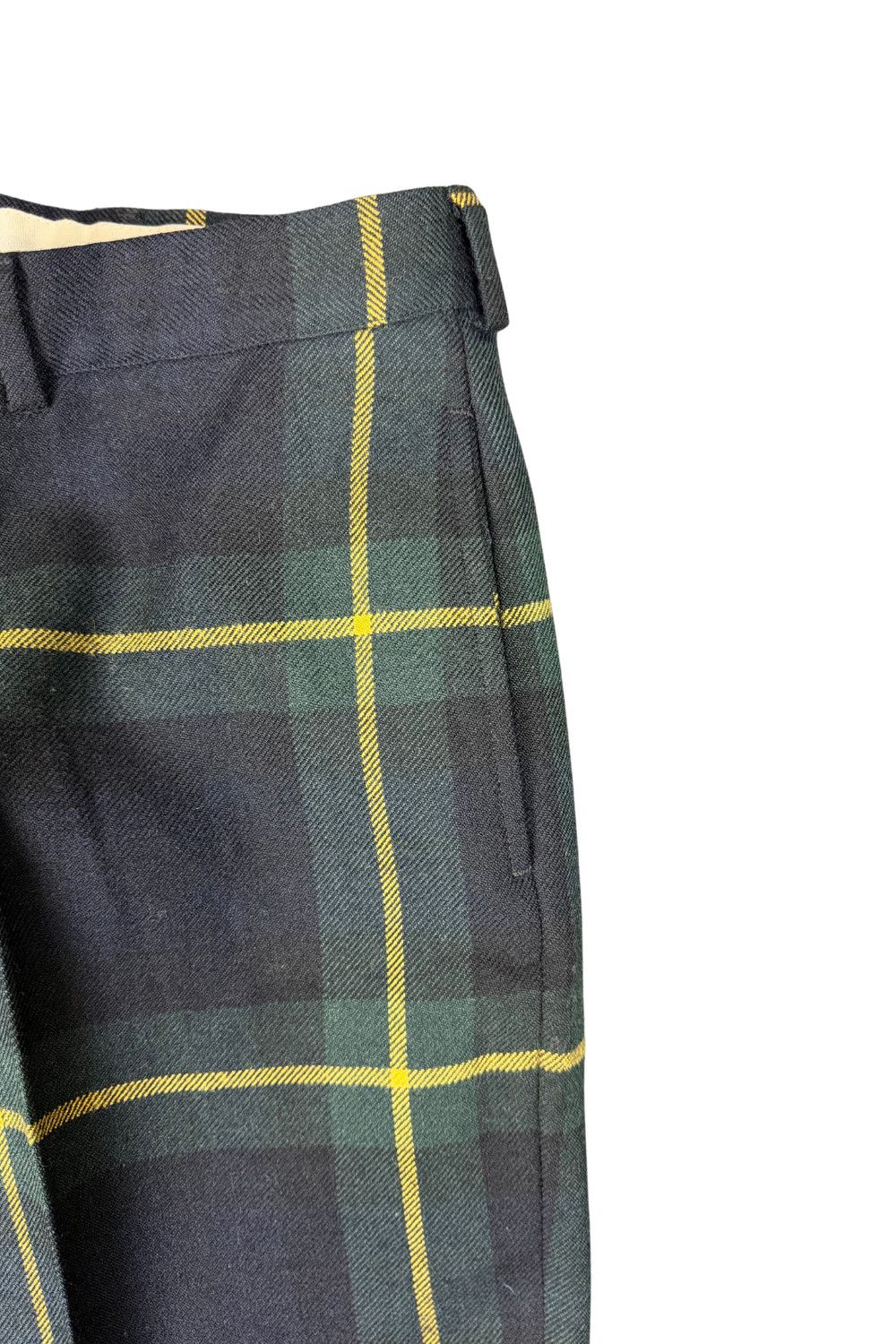 1998 RRL Ralph Lauren Early USA Wool Tartan Trousers image 9