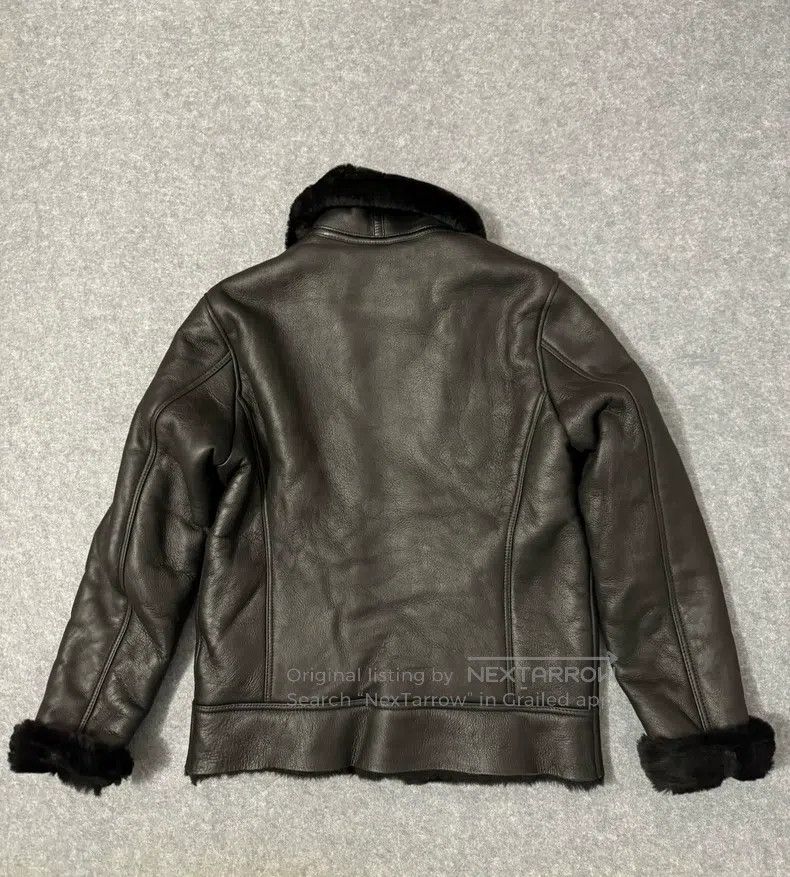 Schott Schott NYC Fur One-Piece Aviator Leather Jacket Size US M / EU 48-50 / 2 - 3 Thumbnail