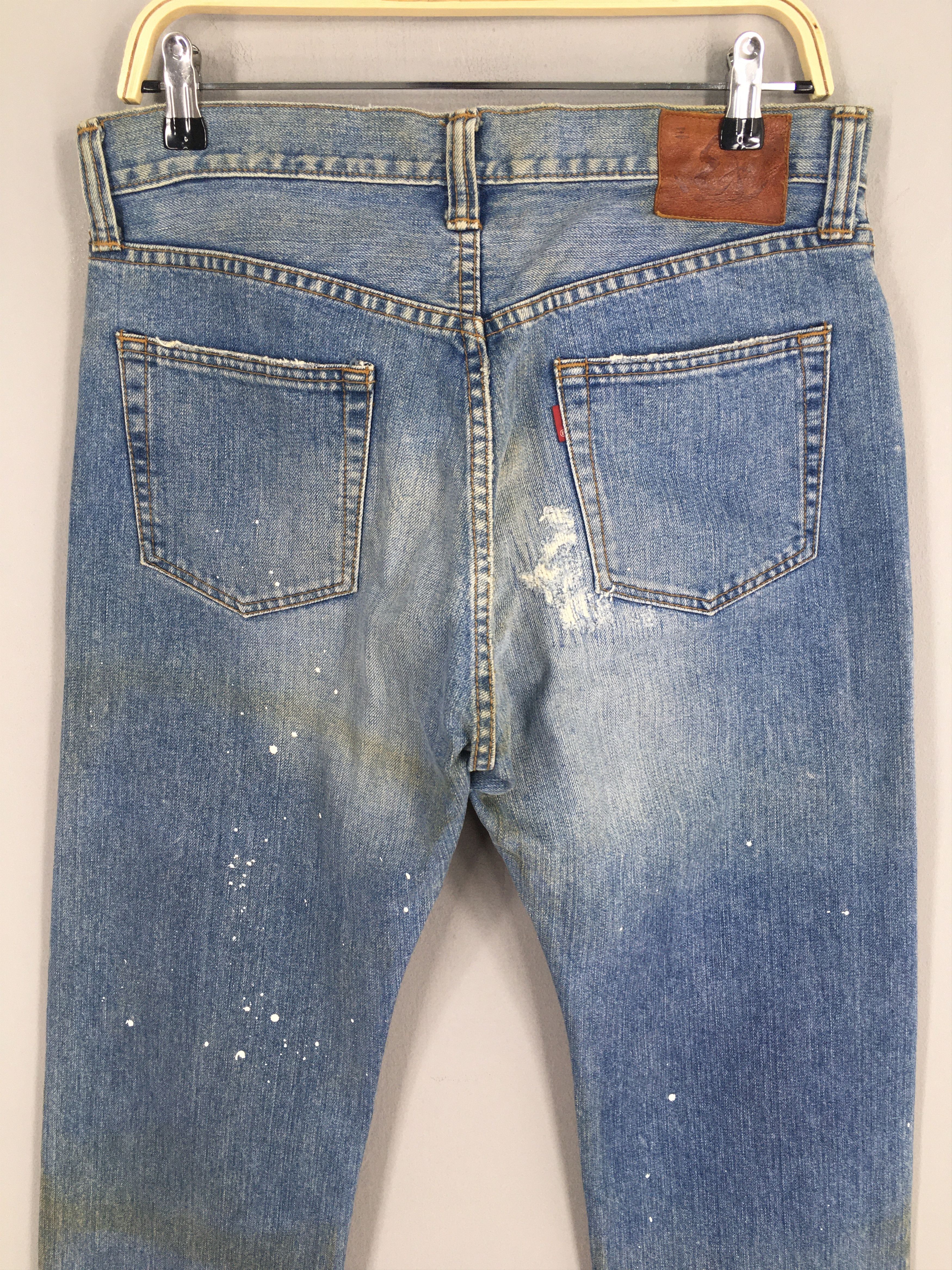 Eternal Size 31x31.5 Vintage Eternal Low Rise Distressed Jeans S551 Size US 31 - 9 Thumbnail