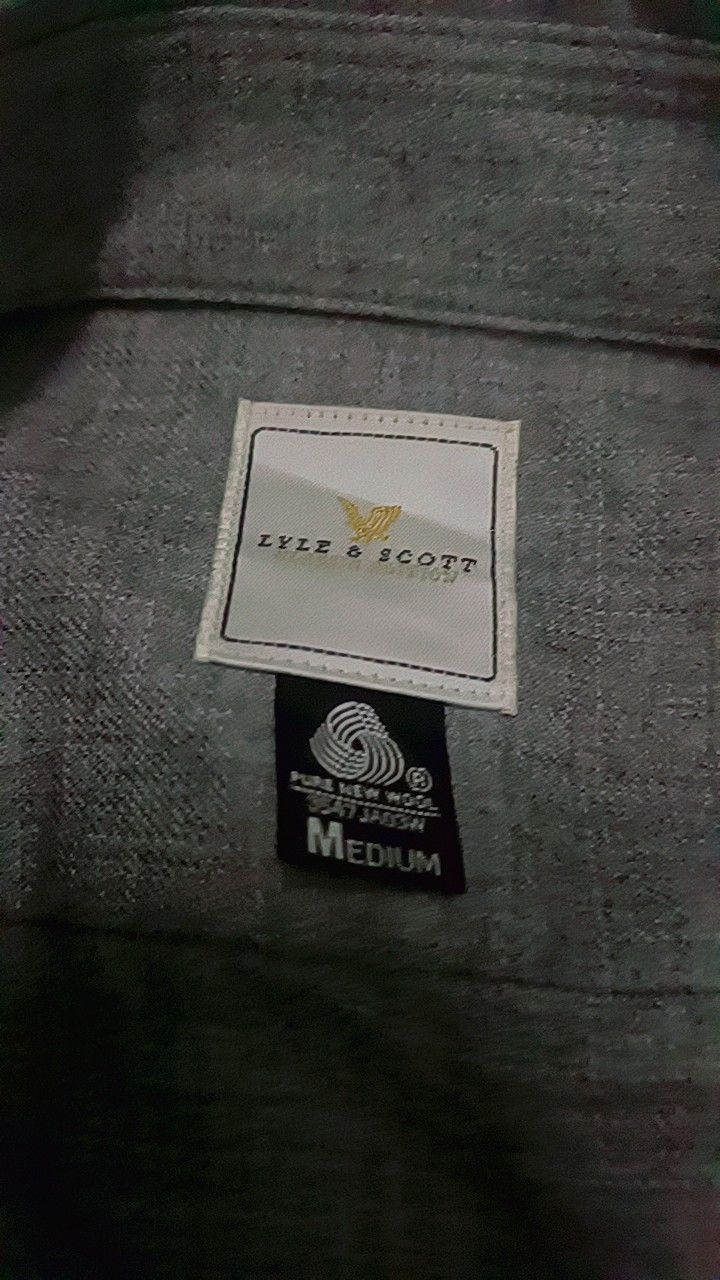 Lyle & Scott Lyle & Scott Grey Shirt - Medium Size US M / EU 48-50 / 2 - 2 Thumbnail