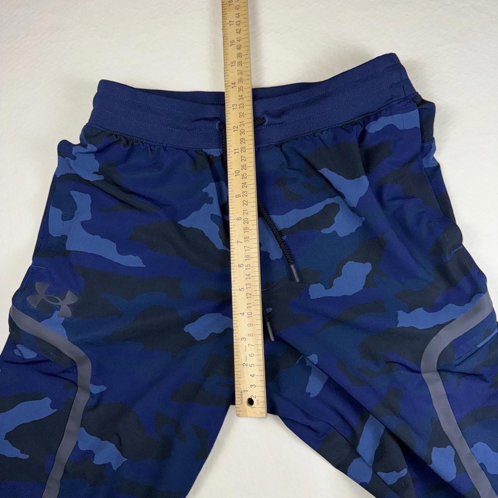 Under Armour Under Armour Blue Camo Cargo Joggers Reflective Athletic M Size US 32 / EU 48 - 8 Thumbnail
