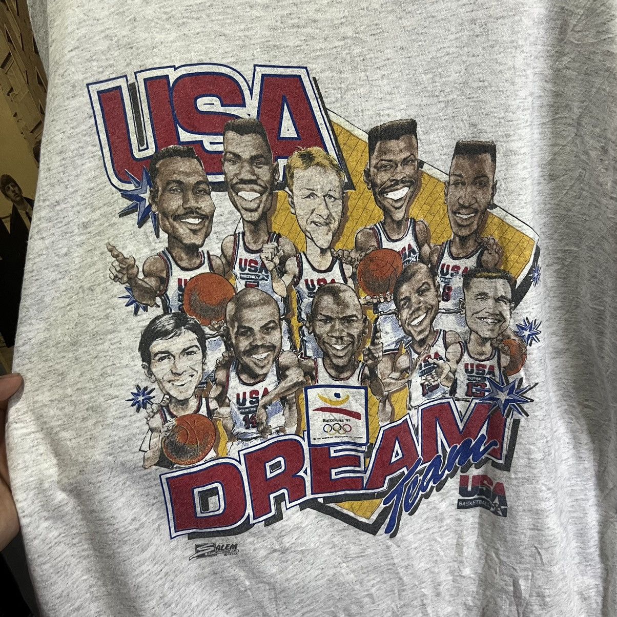 Salem Sportswear × USA Olympics “VINTAGE” 1992 USA DREAM TEAM BASKETBALL Size US XL / EU 56 / 4 - 3 Thumbnail