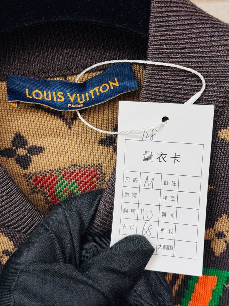 Louis Vuitton Louis Vuitton NBA co-branded presbyopic full-print knit ja Size US M / EU 48-50 / 2 - 2 Thumbnail