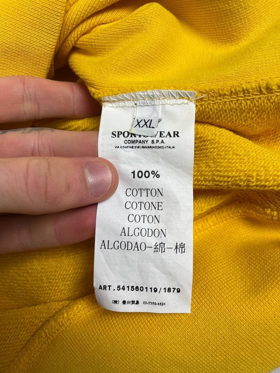 Stone Island Vintage Stone Island Sweatshirt 2011 Size US XXL / EU 58 / 5 - 16 Thumbnail