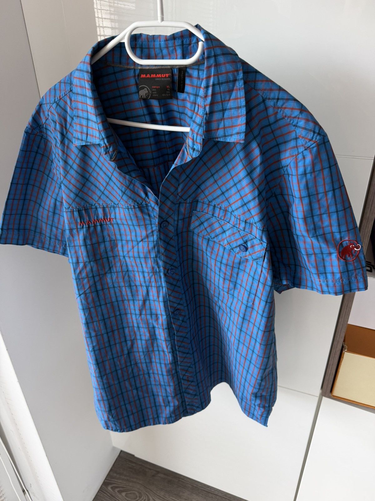 Mammut Mammut Short Sleeve Gorpcore Button Up Shirt Size US XL / EU 56 / 4 - 5 Thumbnail