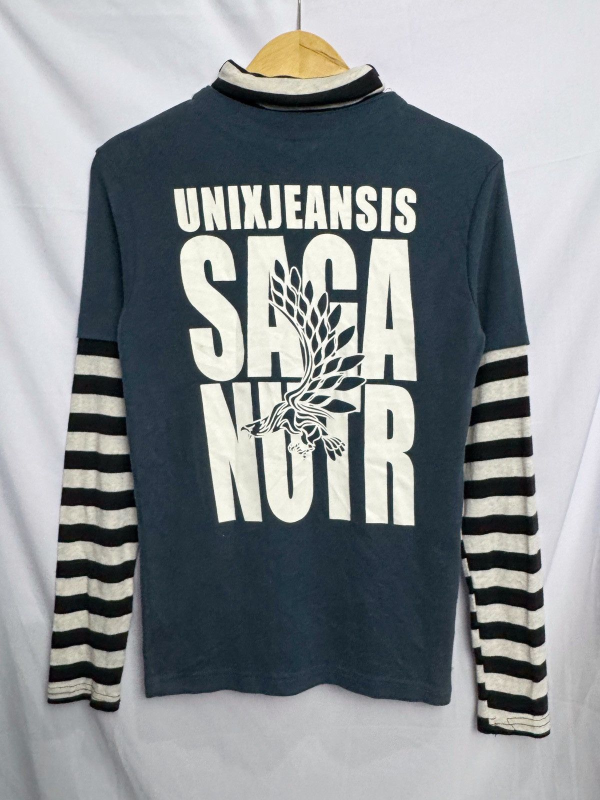 Japanese Brand Japanese Eagle Poem Hybrid Long Sleeve Ifsixwasnine Style Size US S / EU 44-46 / 1 - 2 Thumbnail
