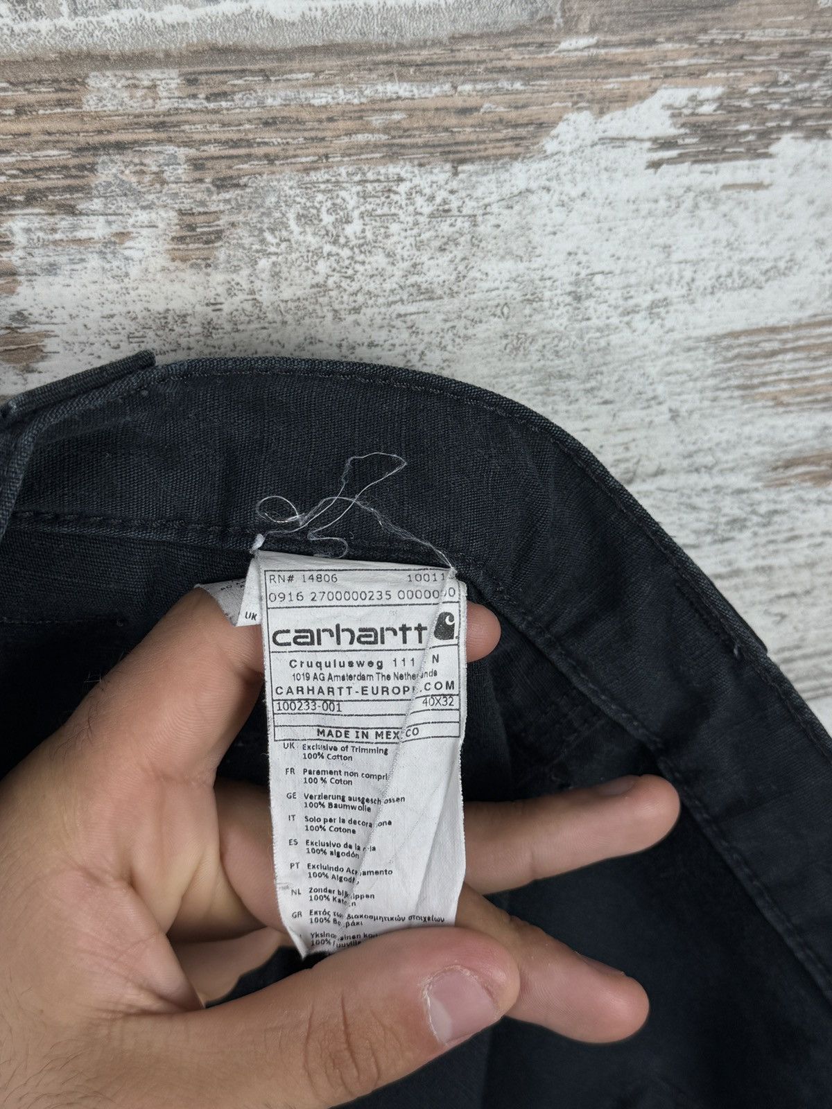 Carhartt × Carhartt Wip × Vintage Mens Vintage Carhartt Workwear Double Knee Cargo pants rare Size US 40 / EU 56 - 12 Thumbnail