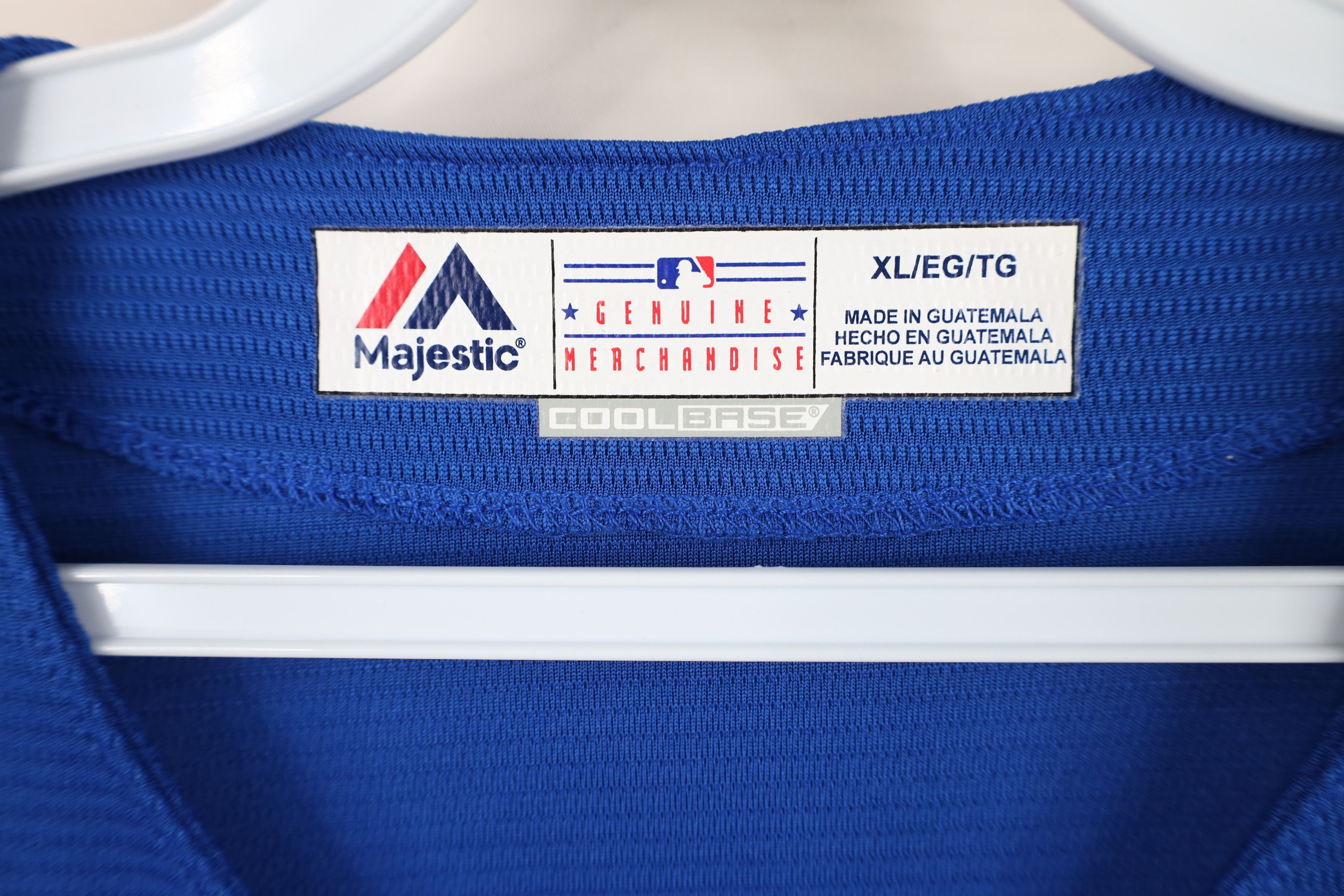 Majestic Majestic Base Chicago Cubs Baseball Jersey Blue Polyester Size US XL / EU 56 / 4 - 9 Thumbnail