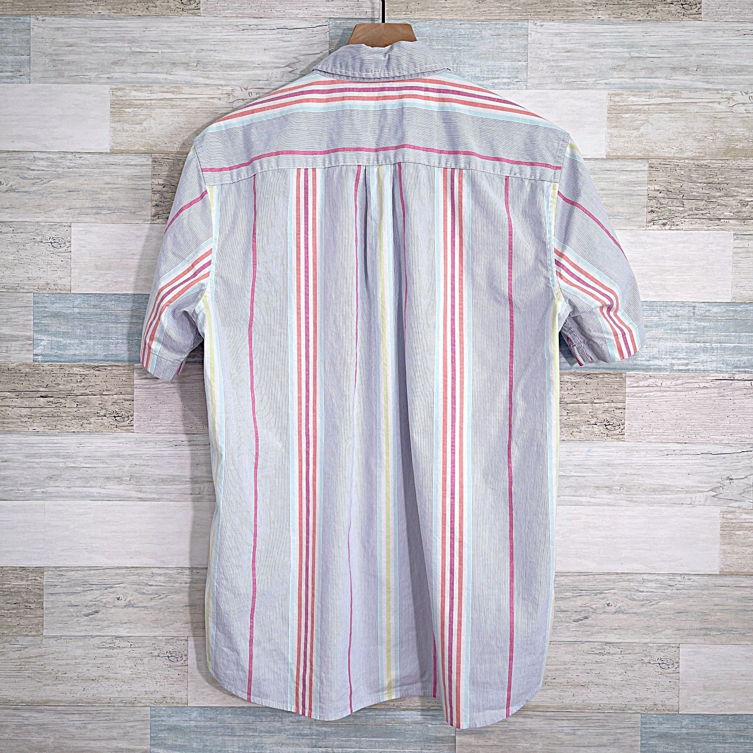 Vineyard Vines Vineyard Vines Classic Short Sleeve Shirt Blue Striped Small Size US S / EU 44-46 / 1 - 3 Thumbnail