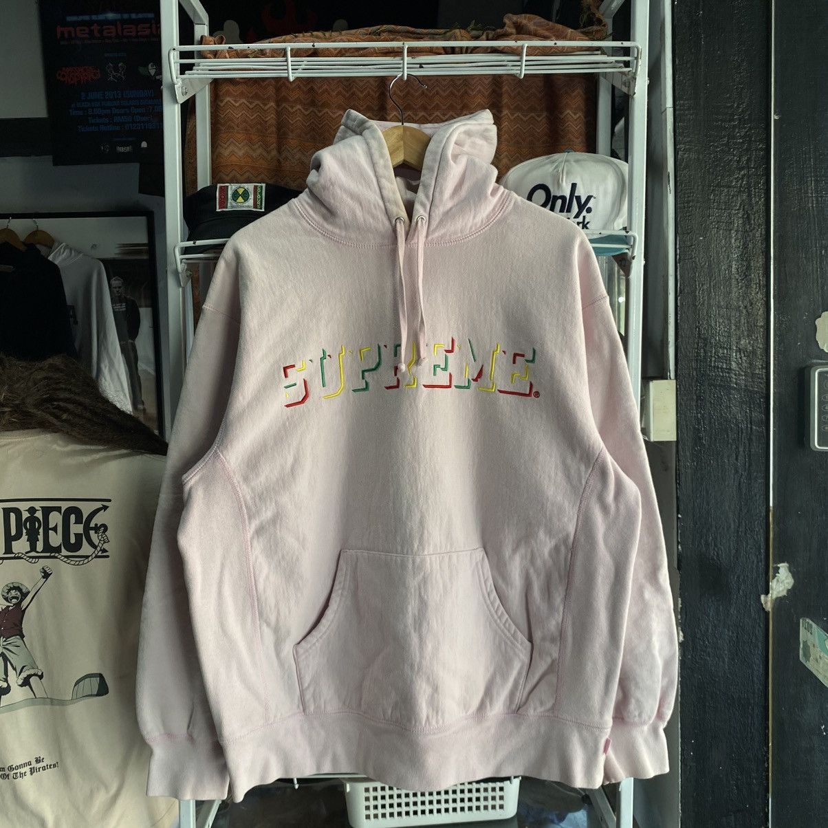 Supreme Supreme Drop Shadow Hooded Sweatshirt Size US L / EU 52-54 / 3 - 1 Thumbnail
