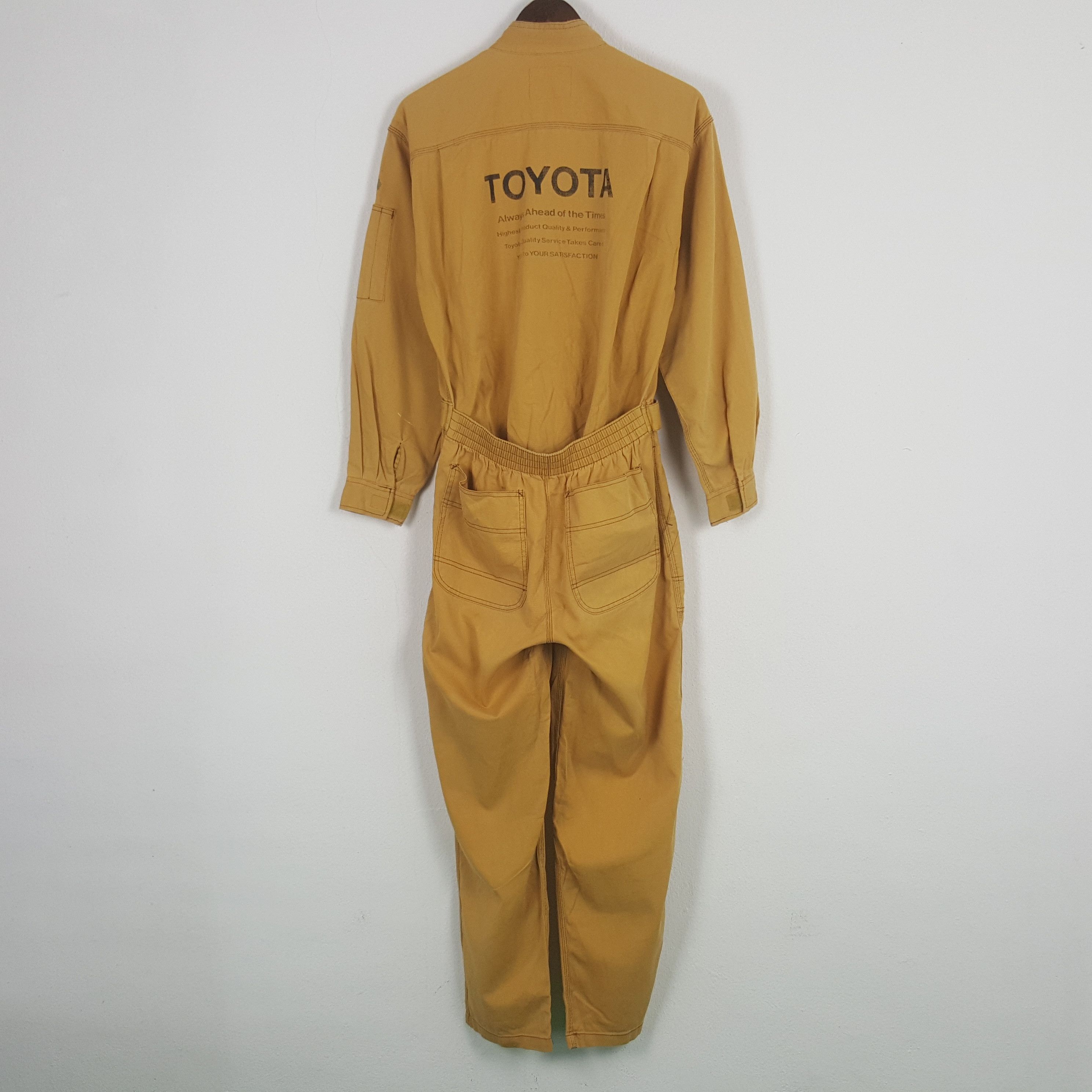 Sports Specialties Vintage Toyota Tecno Sport Coverall Jumpsuit Jacket Size US S / EU 44-46 / 1 - 1 Thumbnail