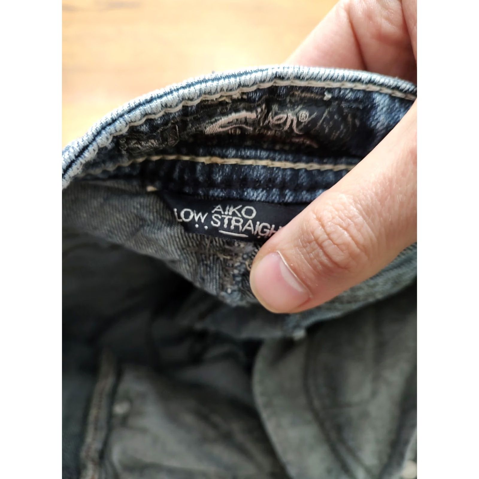 Silver Jeans Co. Silver Jeans Womens Jeans Straight 5-Pocket Denim Blue Light Wash 29x29 Inseam XS? 29? Size 29" - 6 Thumbnail