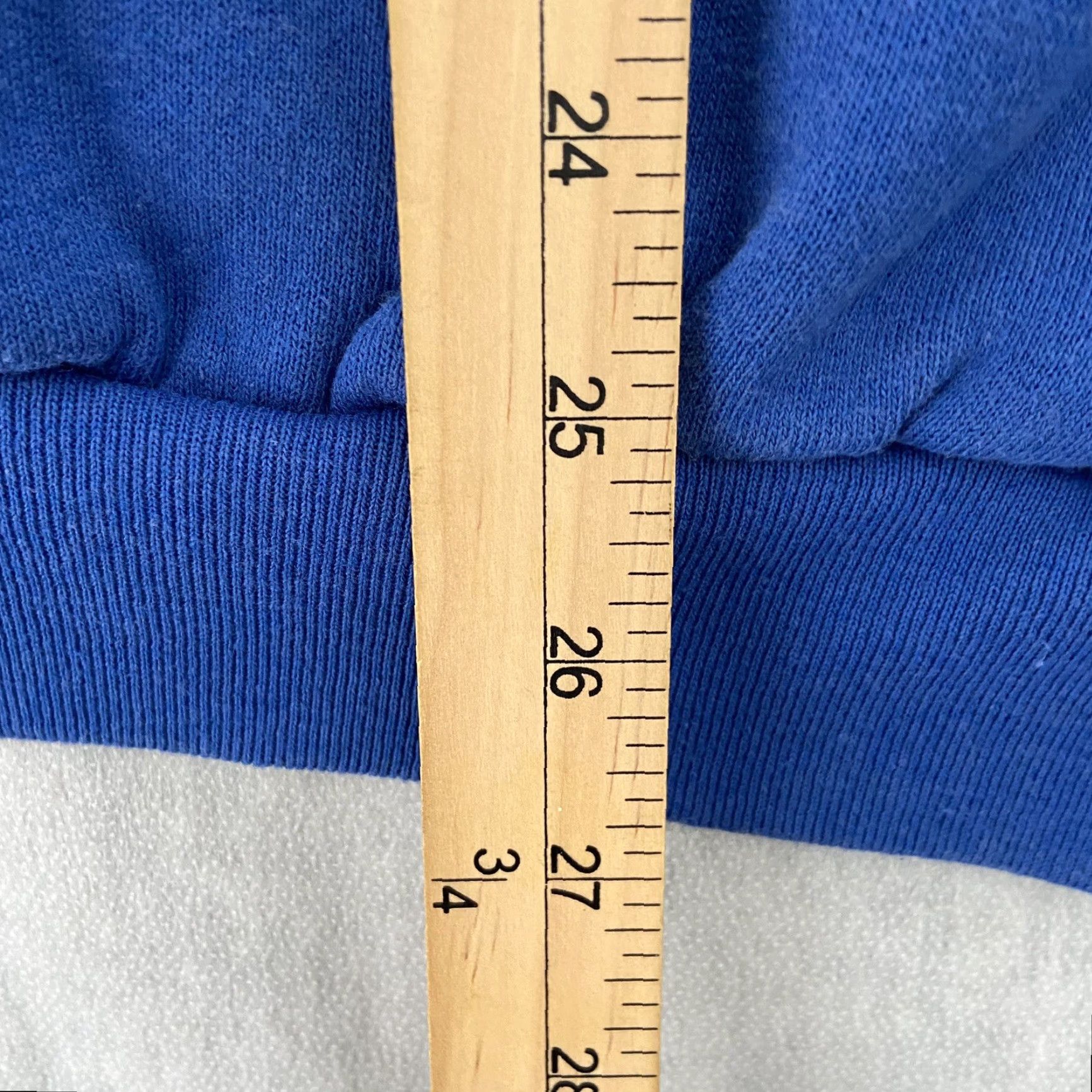 Fruit Of The Loom VINTAGE Fruit of the Loom Sweater Adult Extra Large Blue Blank Pullover Mens XL Clothing Size US XL / EU 56 / 4 - 7 Thumbnail