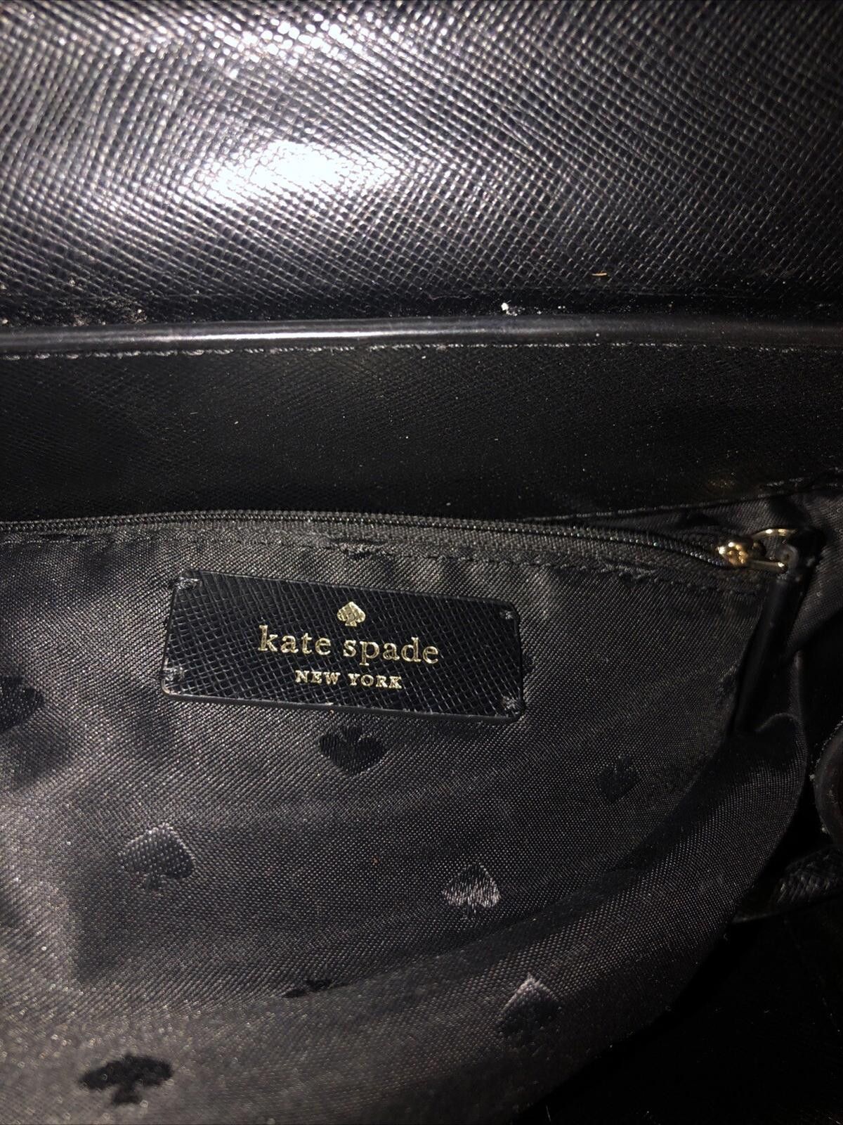Designer Kate Spade New York Lizzie Medium Flap Backpack Black Size ONE SIZE - 9 Thumbnail