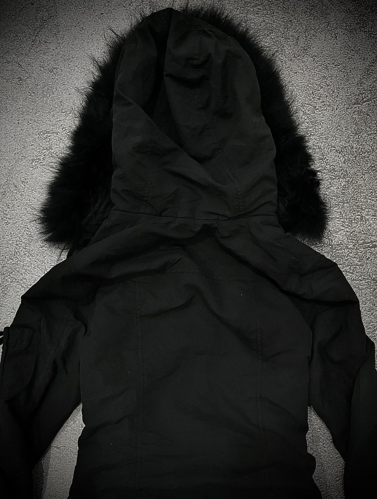 SLY 2000s SLY Racoon Bondage Fur Jacket LGB Fur jacket Style Size US M / EU 48-50 / 2 - 5 Thumbnail