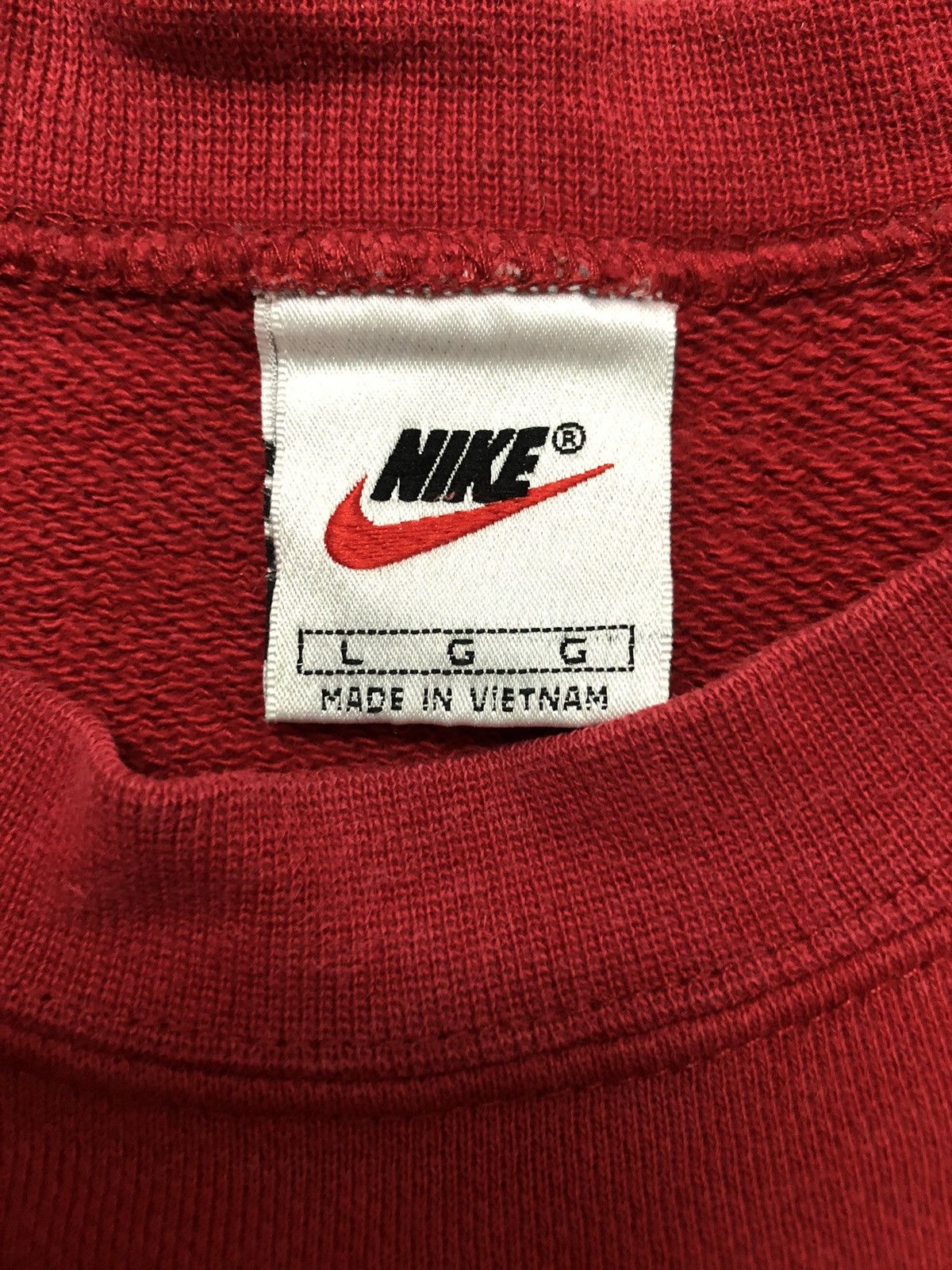 Nike × Vintage Vintage Nike Sweatshirt Biglogo Swoosh Double Side Logo Size US M / EU 48-50 / 2 - 6 Thumbnail
