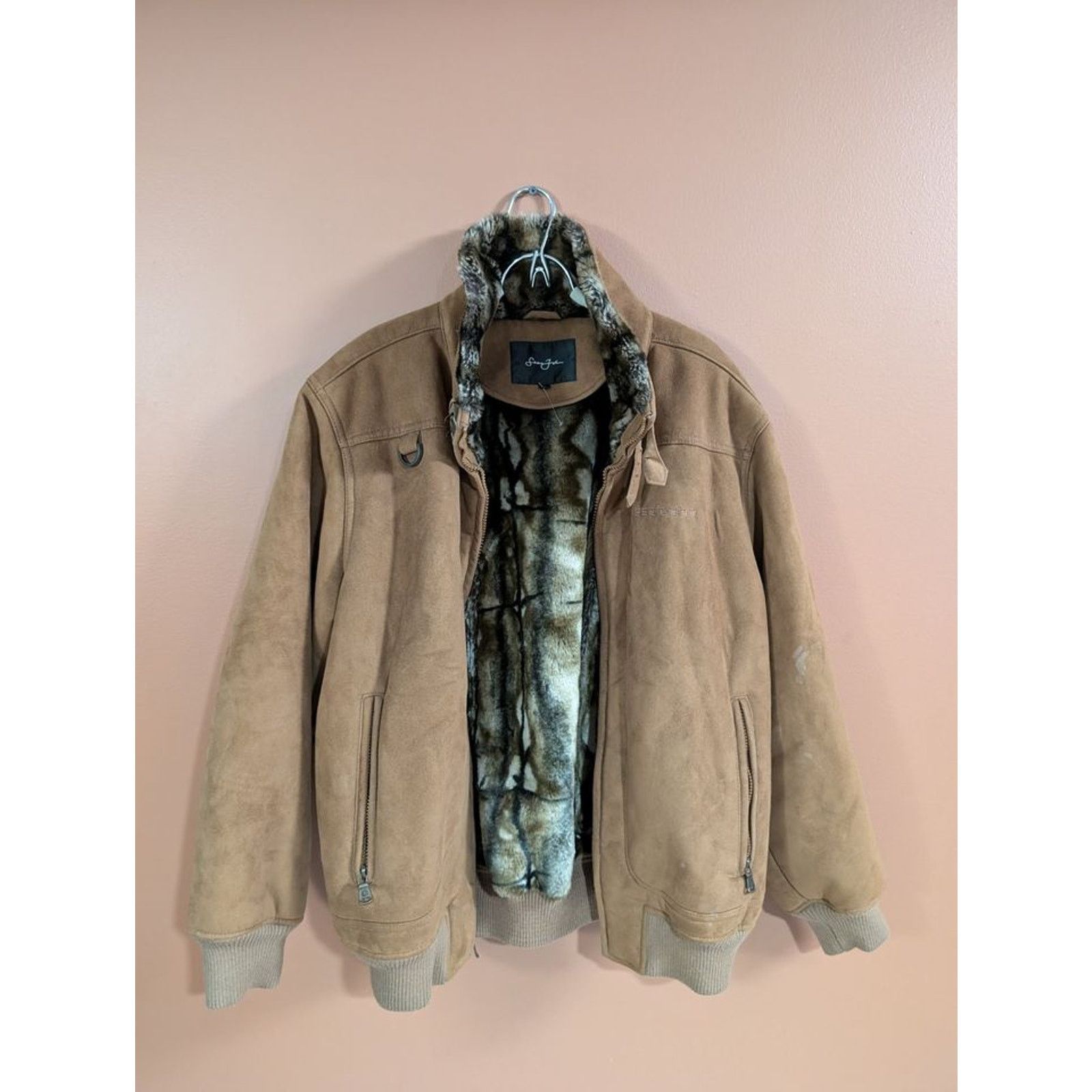 Sean John Sean John Men's Tan Winter Jacket L Size US XL / EU 56 / 4 - 1 Thumbnail
