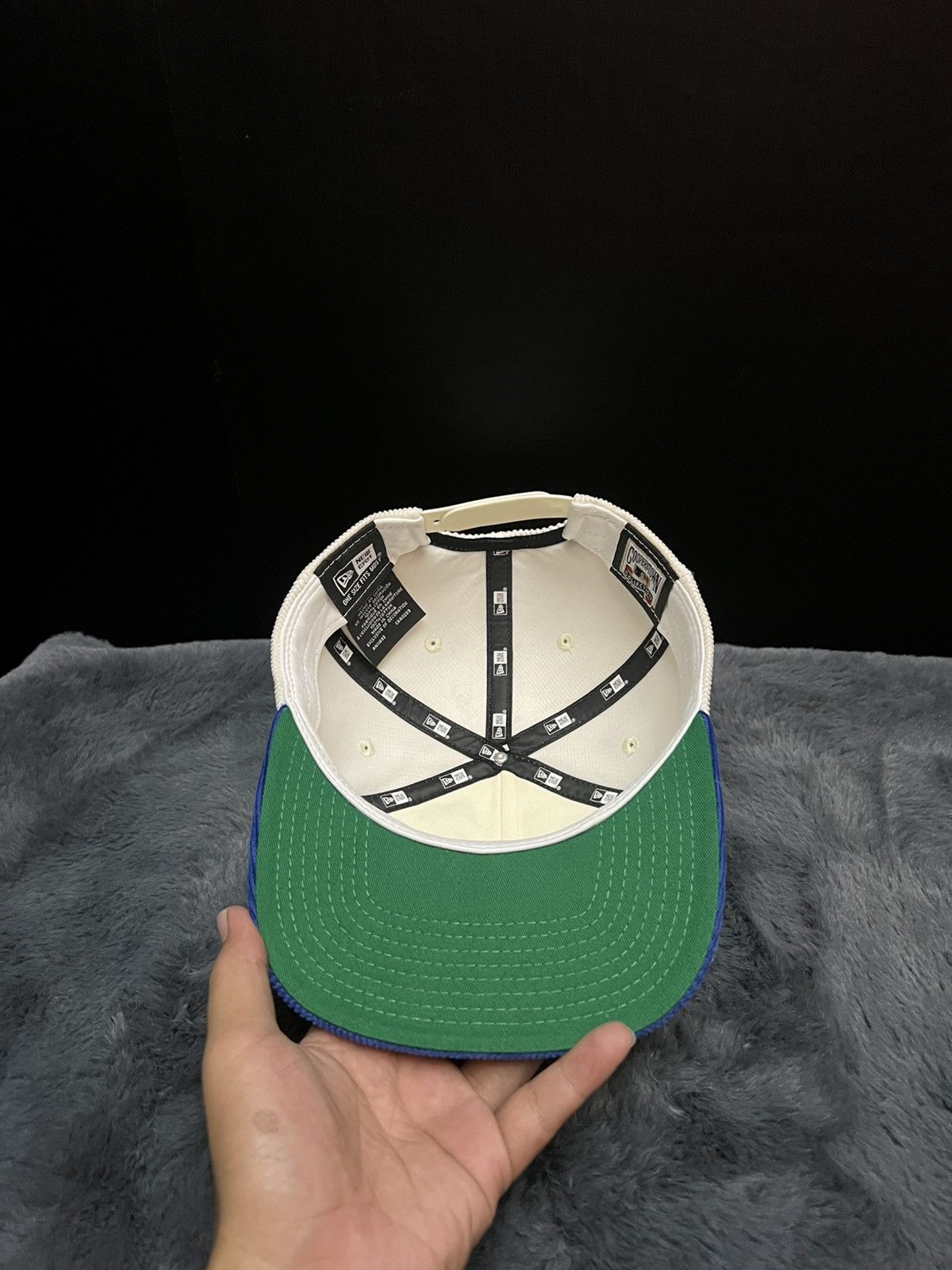 New Era Brooklyn Dodgers New Era Cooperstown Corduroy Snapback Size ONE SIZE - 5 Thumbnail