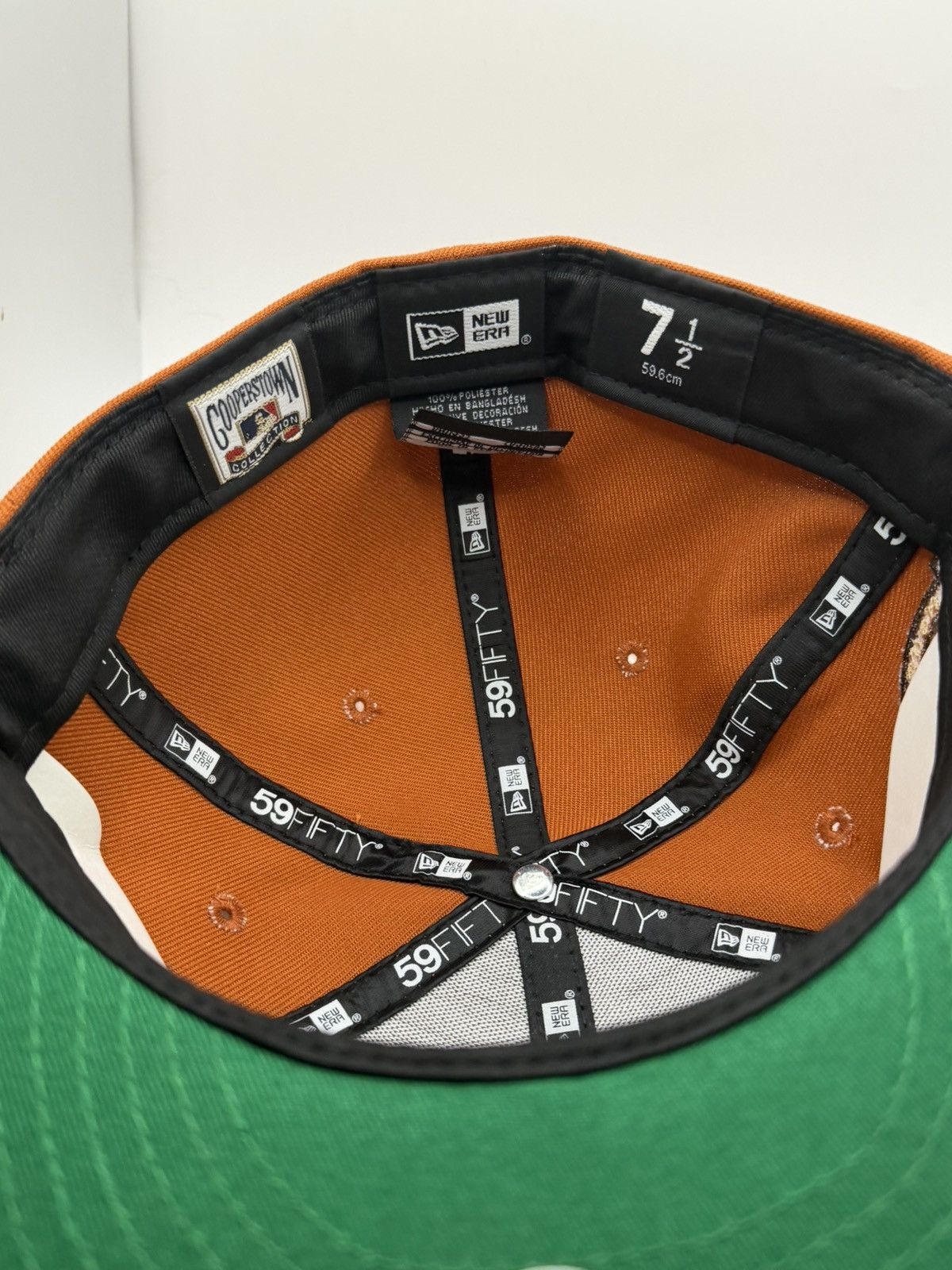 New Era New Era x Exclusive Fitted Rust Orange Houston Astros 7 1/2 Size ONE SIZE - 5 Thumbnail