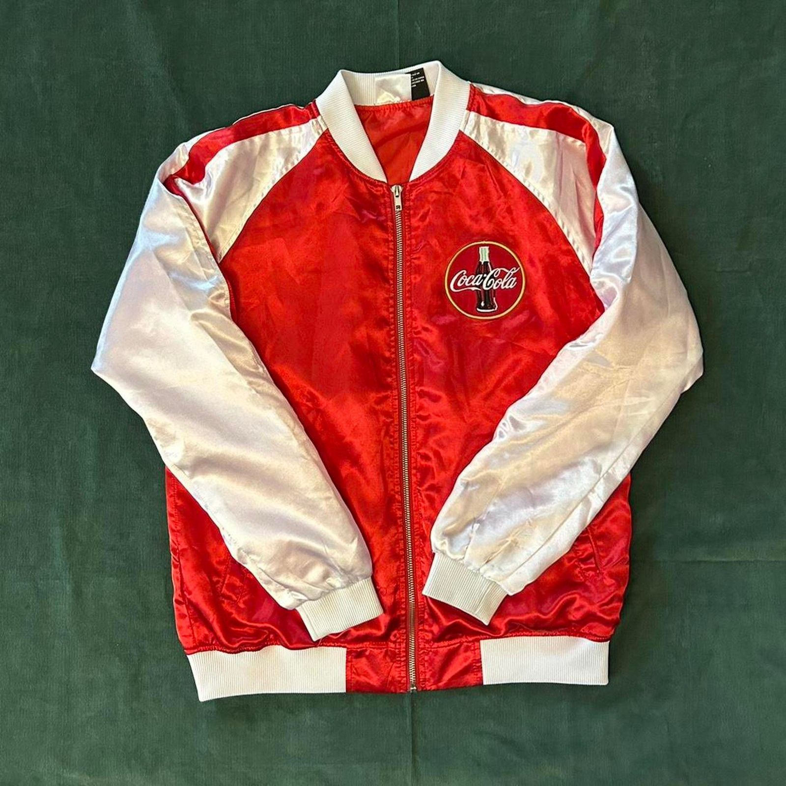 Other Y2k coca cola satin jacket Size S / US 4 / IT 40 - 1 Thumbnail