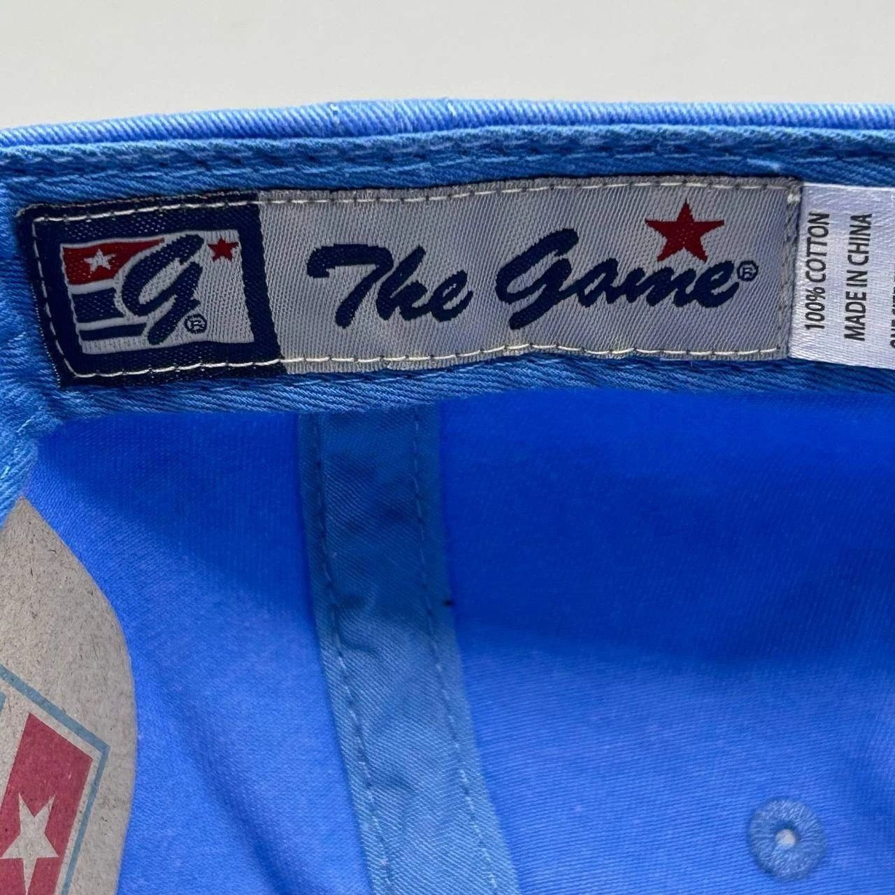 The Game Florida Hollywood Hat Men Blue Embroidered Strap Back Cotton Size ONE SIZE - 3 Thumbnail