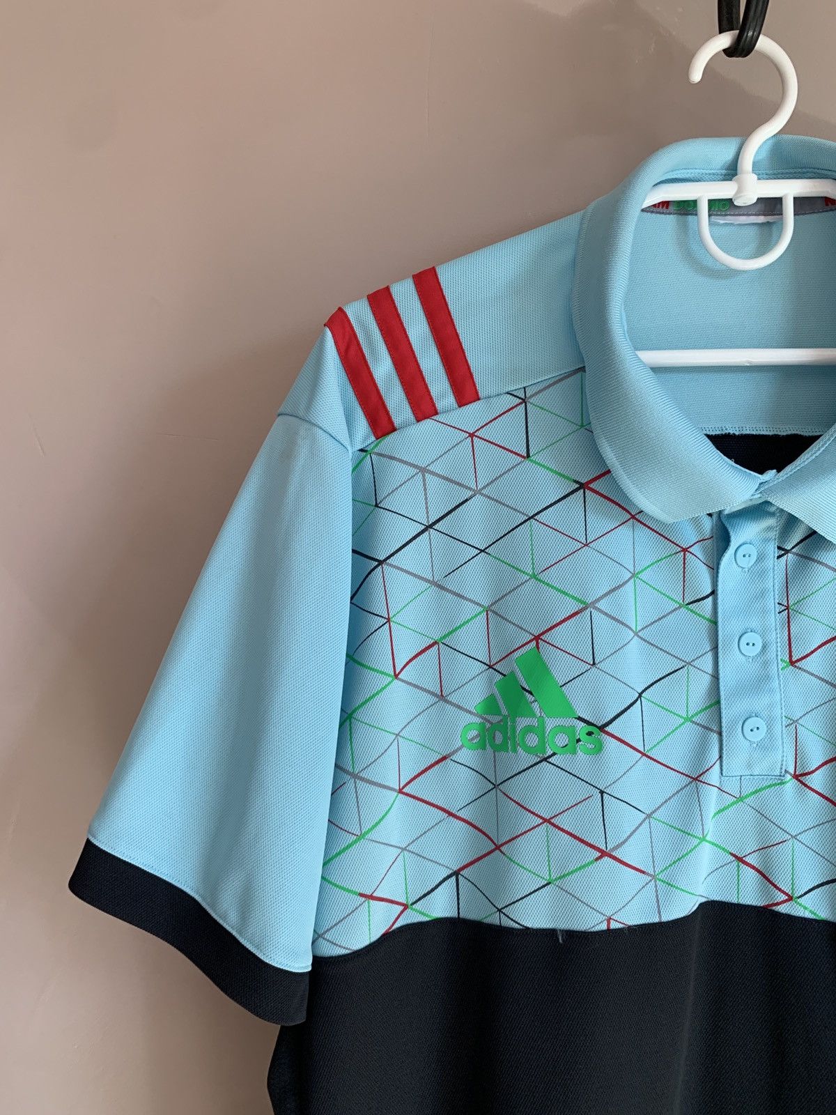 Adidas Harlequins Polo Rugby Union Shirt Adidas Jersey Size XL Size US XL / EU 56 / 4 - 3 Thumbnail