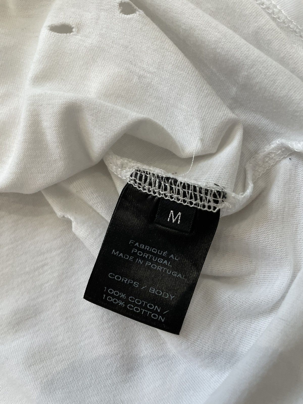 Balmain Balmain White Coin Flock T-shirt Size US M / EU 48-50 / 2 - 7 Thumbnail
