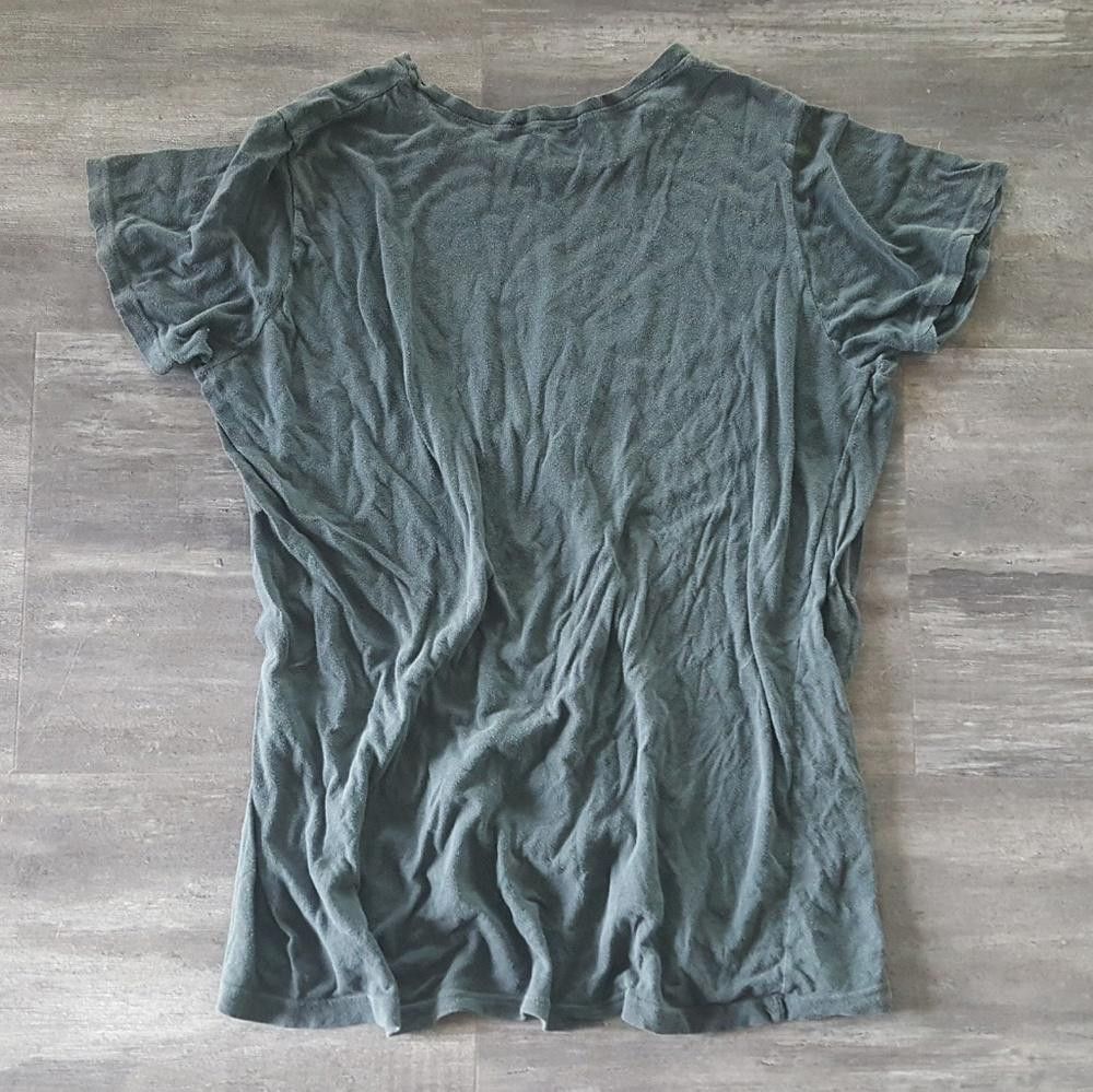 Designer Black Faded Melville Comfy Short Sleeve Size ONE SIZE - 2 Thumbnail