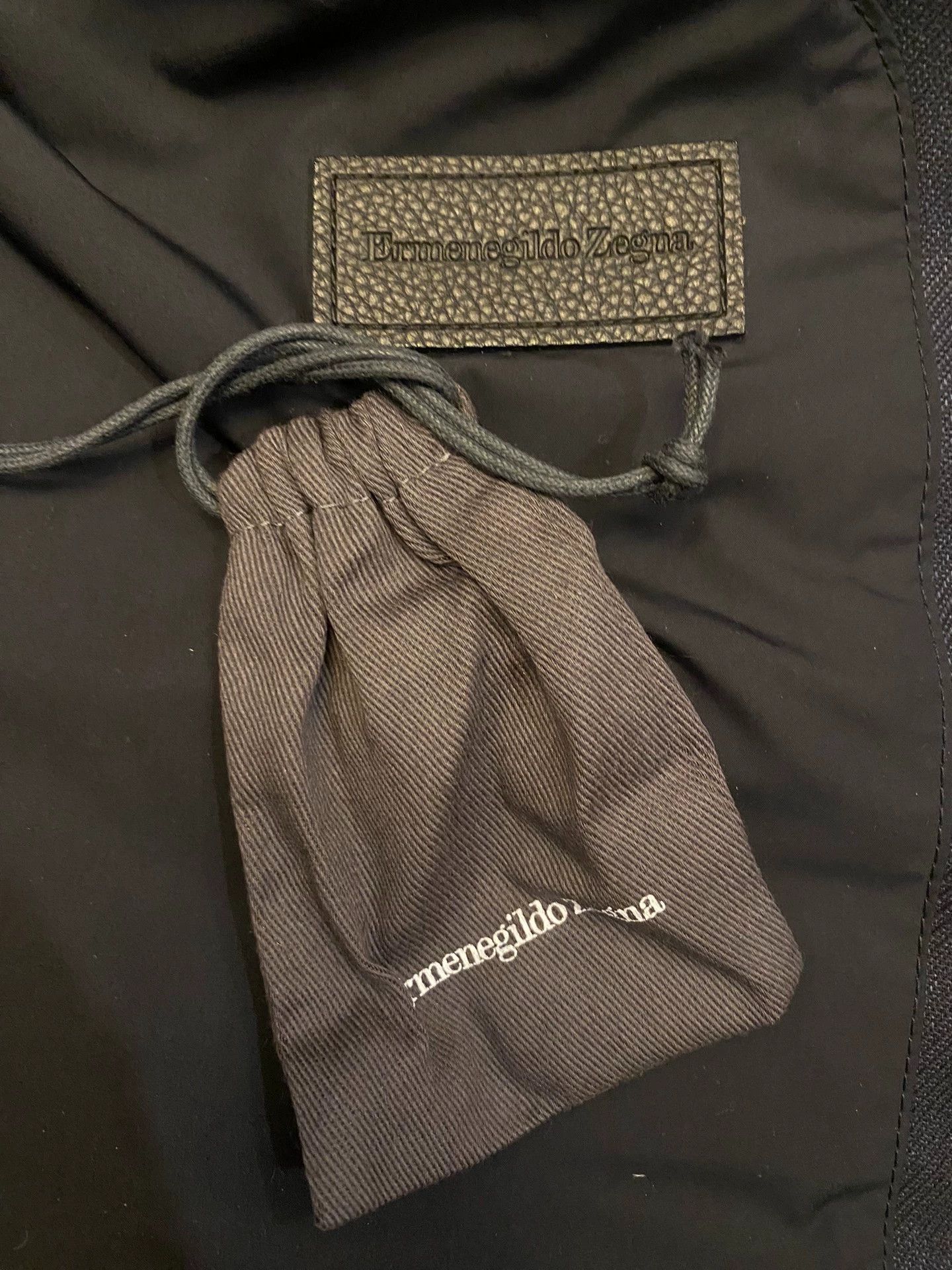 Ermenegildo Zegna Zegna Mainline Leather 90% Down Waterproof Wool Jacket 48 Size US M / EU 48-50 / 2 - 7 Thumbnail