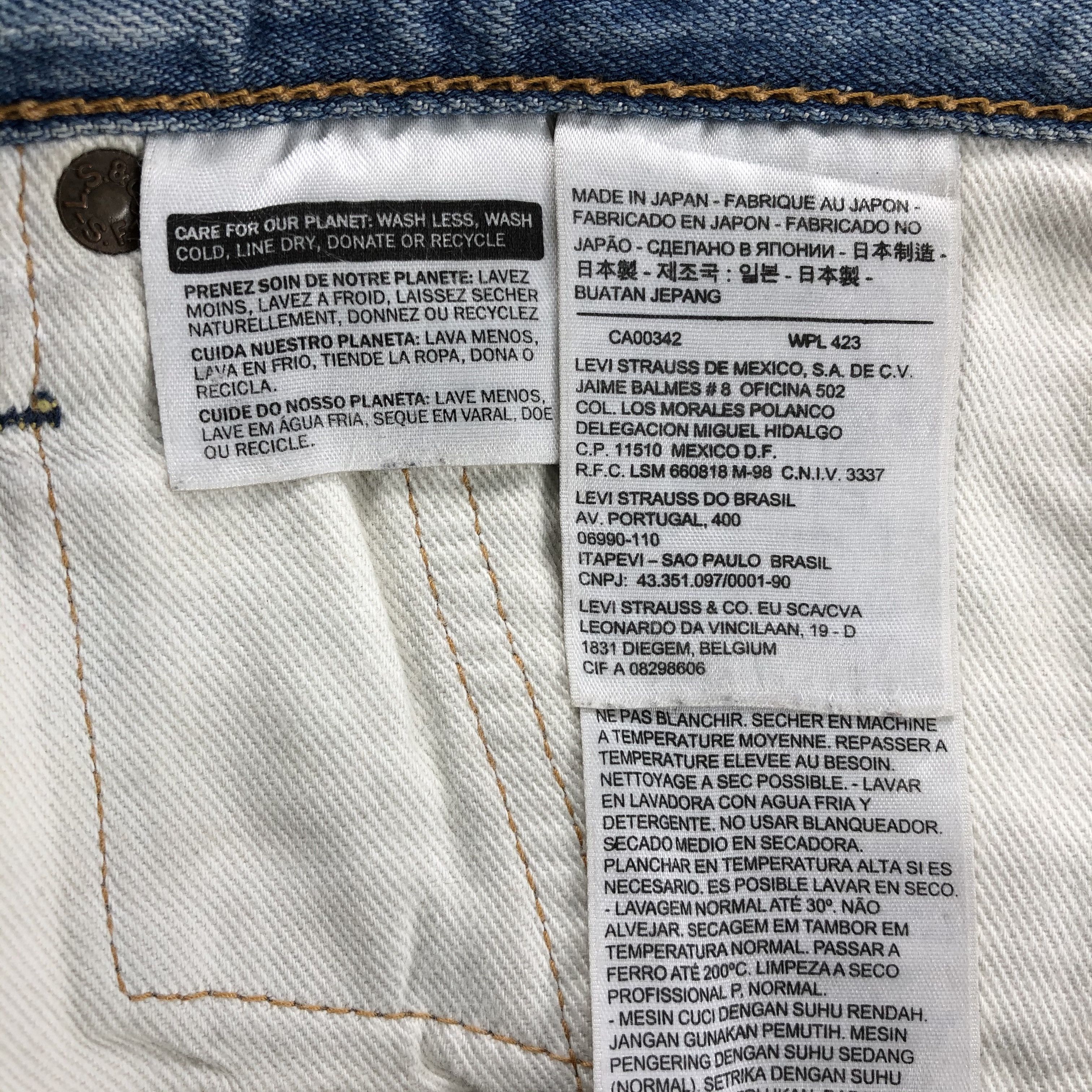 Levi's × Vintage Vintage Light Wash Levis 511 Jeans-JM1980 Size US 35 - 11 Thumbnail