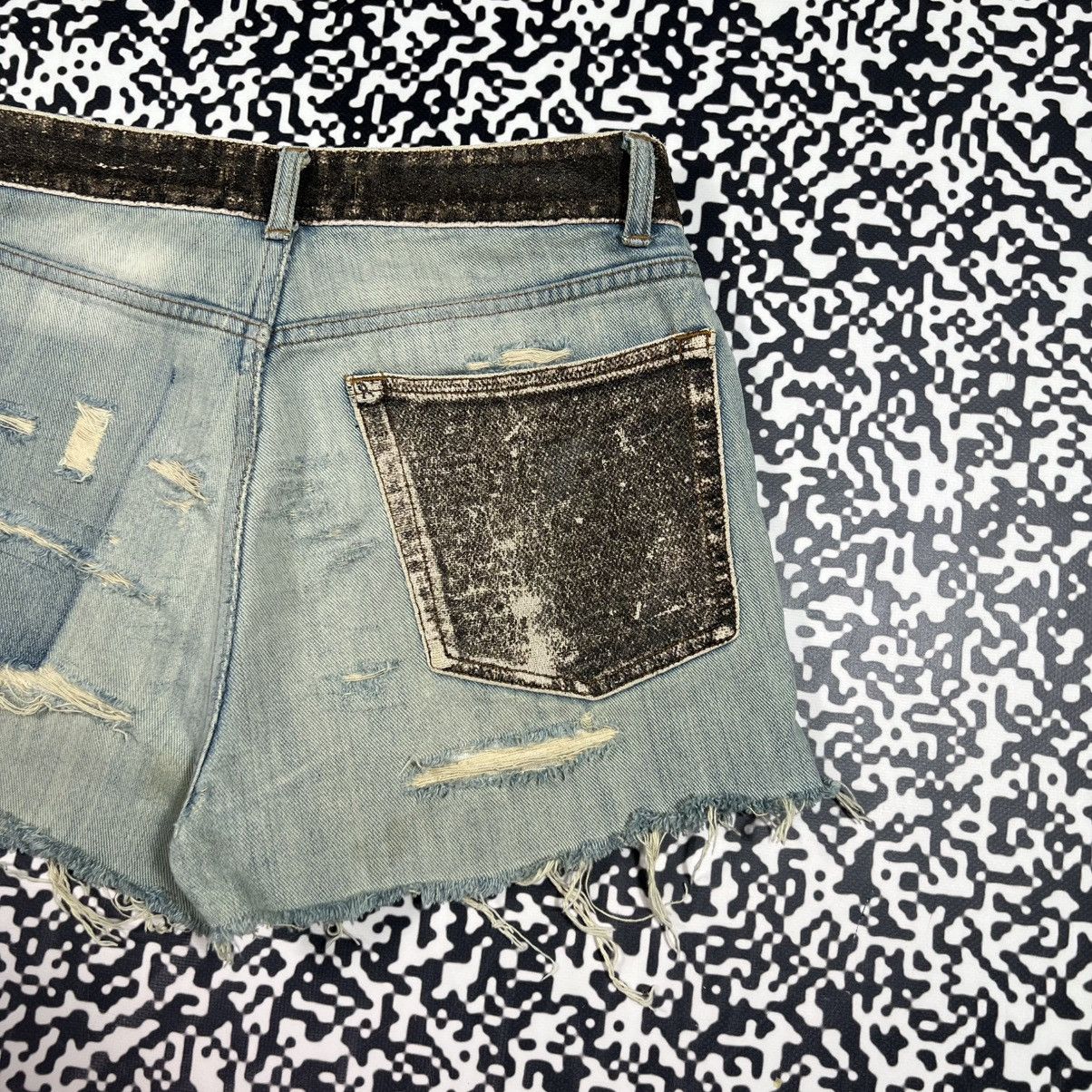 Japanese Brand Vintage Y2K Carte D’identine Japanese Distressed Shorts Size 30" / US 8 / IT 44 - 11 Thumbnail