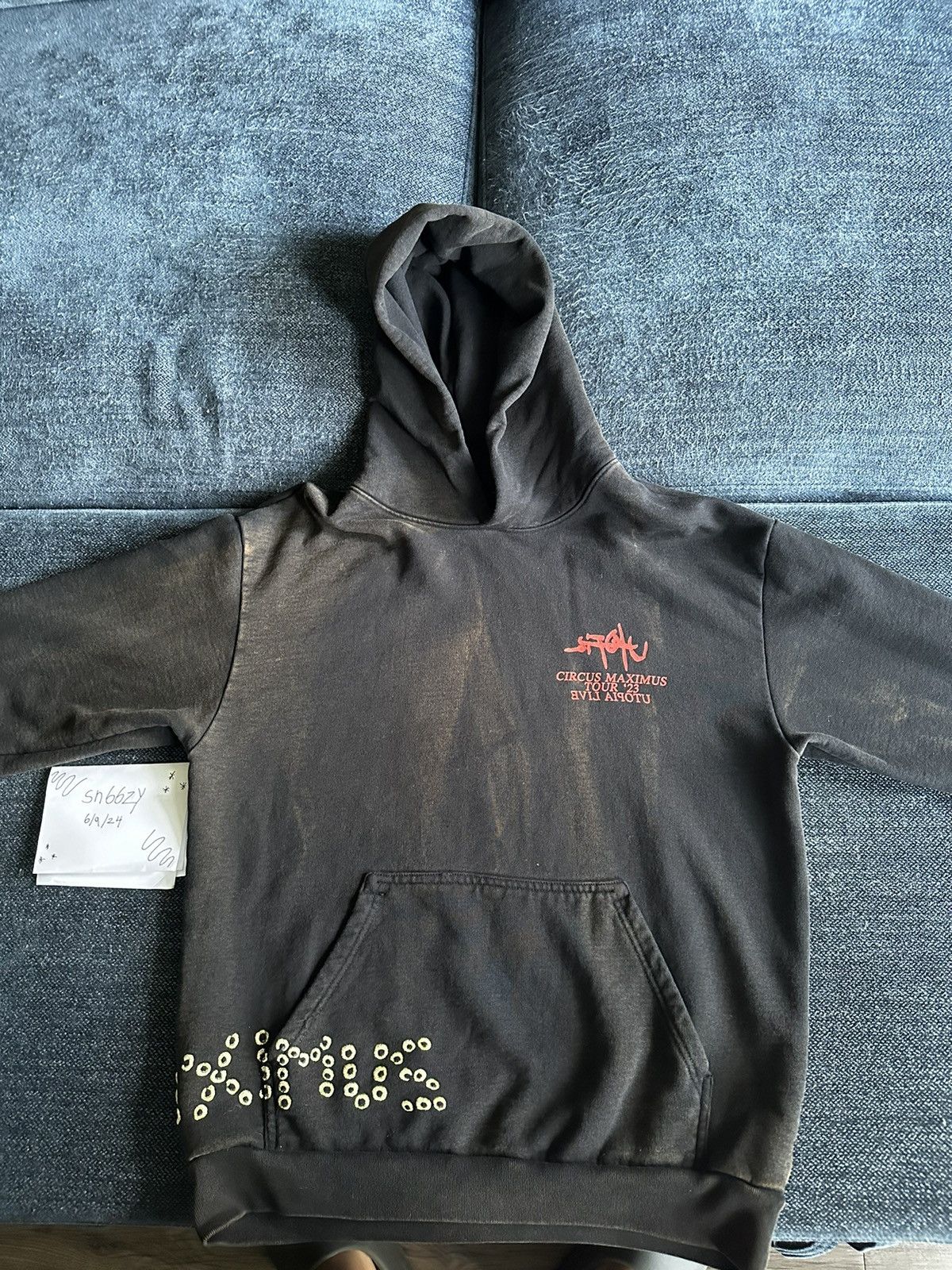 Travis Scott LA Utopia tour 23 hoodie Size US L / EU 52-54 / 3 - 2 Thumbnail