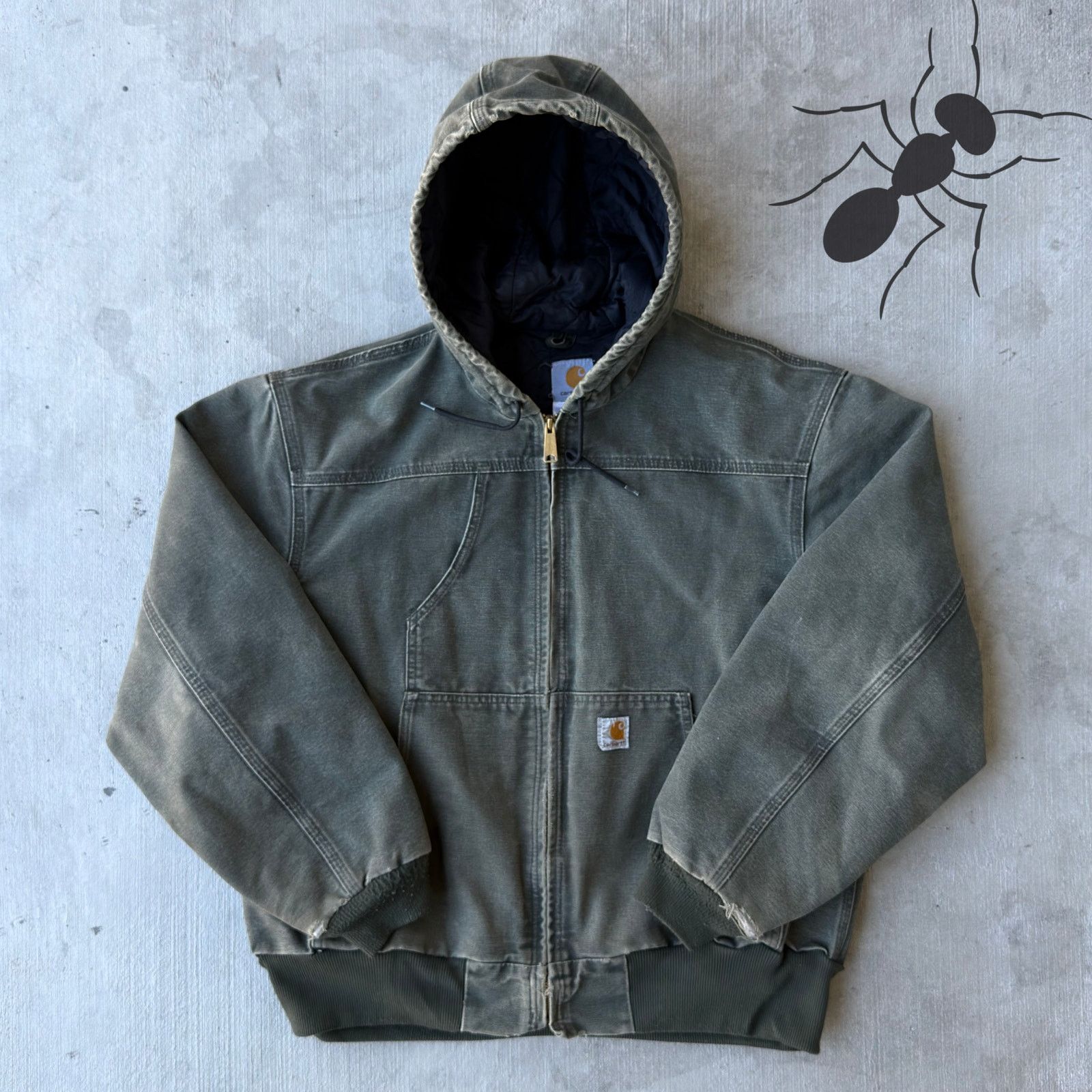 Carhartt × Vintage Carhartt Arctic Jacket Men's Large J22 MOS