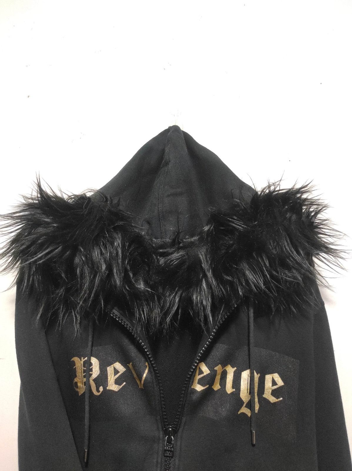 Japanese Brand Personal Jesus REVENGE double zip fur hoodie ifsix LGB style Size US M / EU 48-50 / 2 - 3 Thumbnail