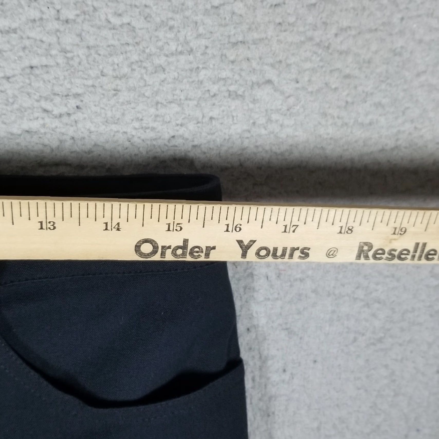 Vintage St John Sport Women's Pants Size 10 Black Cotton Spandex Straight Leg Workwear Casual Size 32" / US 10 / IT 46 - 4 Thumbnail