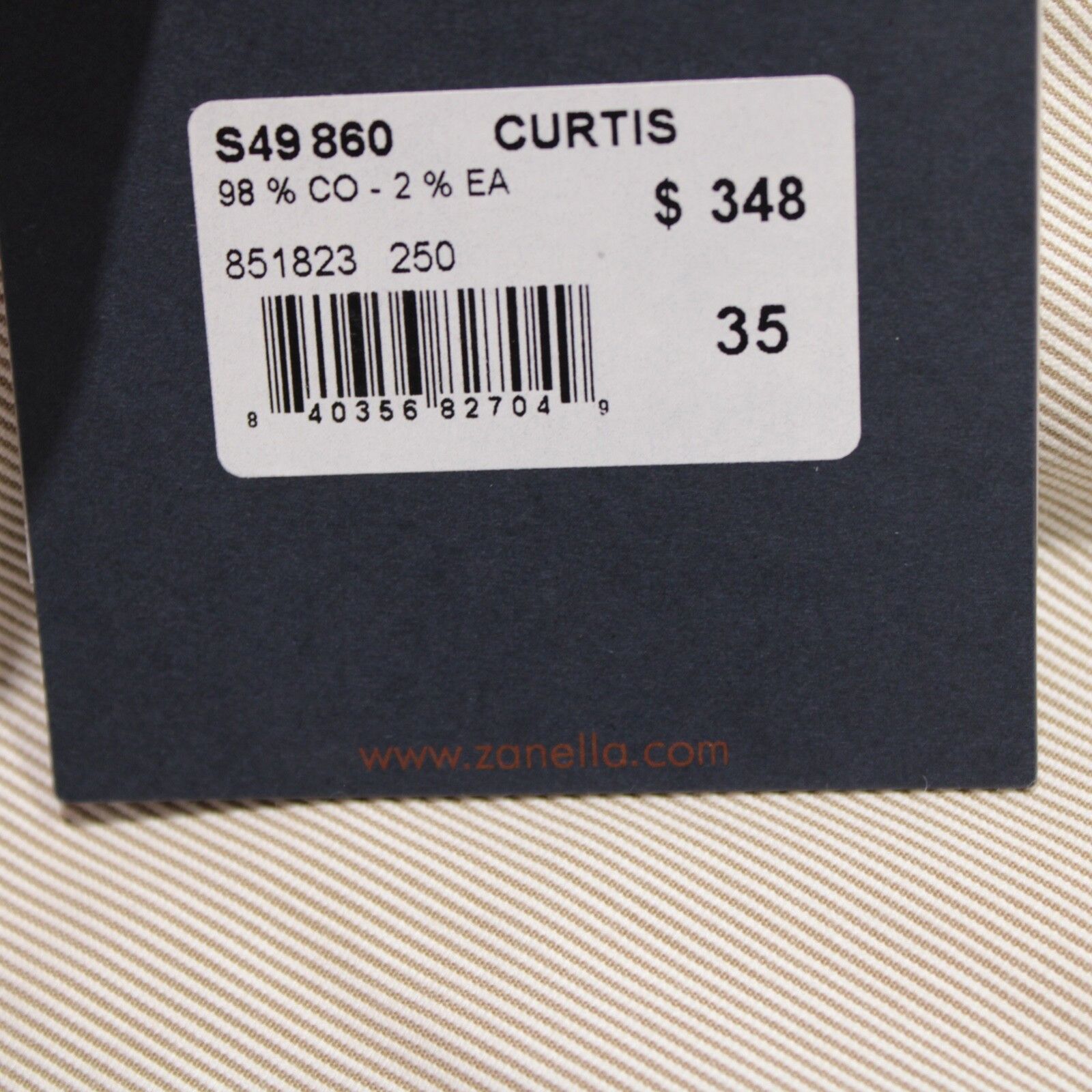 Zanella Zanella New with tags Chino Size 35 US In Beige Size US 35 - 4 Thumbnail