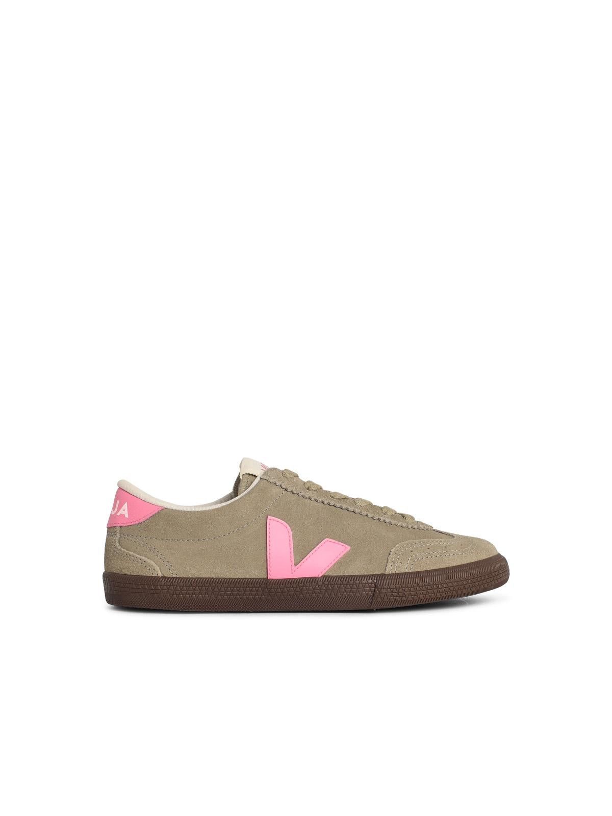 Veja VEJA 'Volley' 'Taupe' Suede Sneakers Size US 7 / IT 37 - 1 Thumbnail