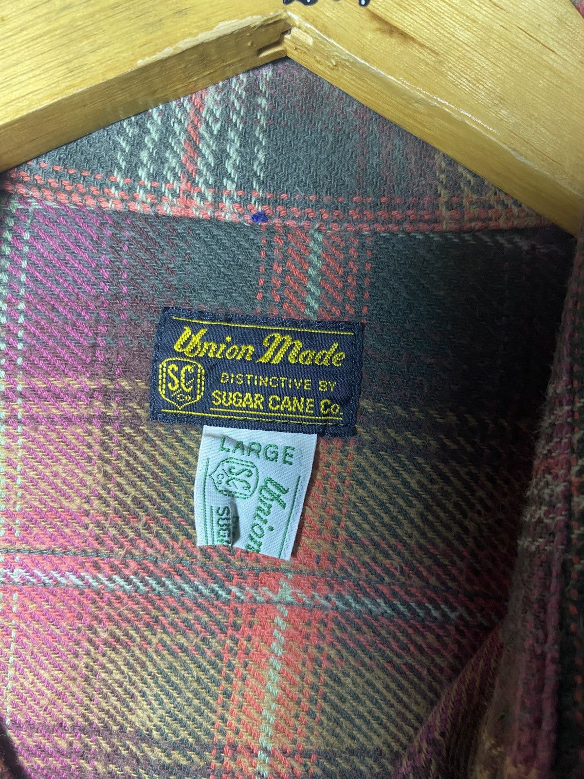 Sugar Cane Sugarcane Toyo Enterprise Vintage Japanese Workwear Flannel Size US L / EU 52-54 / 3 - 6 Thumbnail