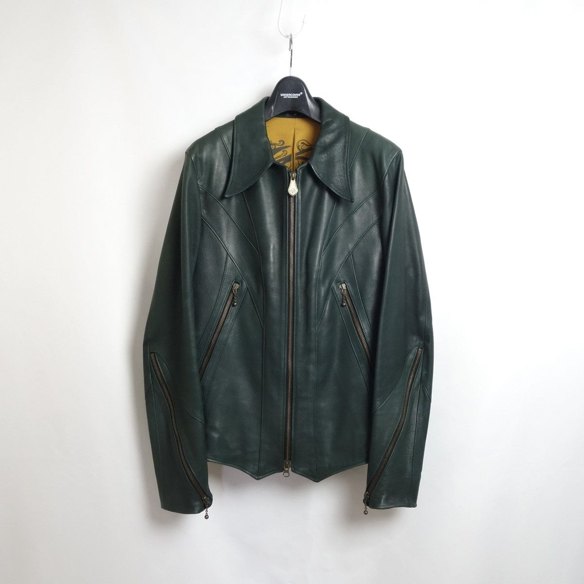 Obelisk 2000’s “Obelisk” Cow Leather Jacket Size US S / EU 44-46 / 1 - 1 Thumbnail