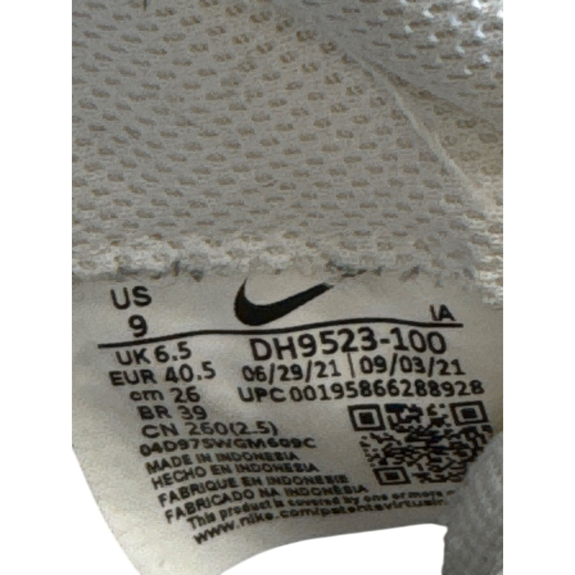 Nike Nike 1972 Womens Cream White Waffle Running Shoes Sneakers S Size US 9 / IT 39 - 11 Thumbnail