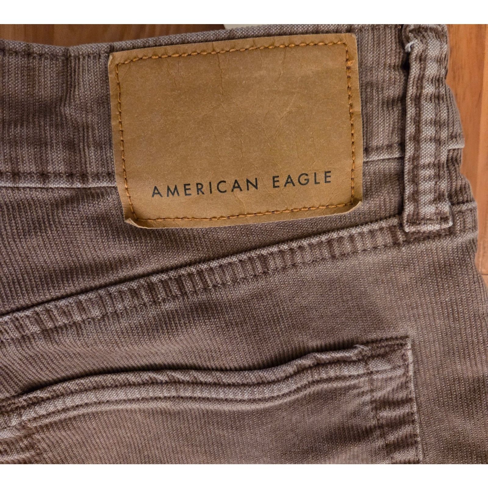 American Eagle Outfitters American Eagle 90's Straight Stretch Corduroy Pants Size 32" / US 10 / IT 46 - 5 Thumbnail