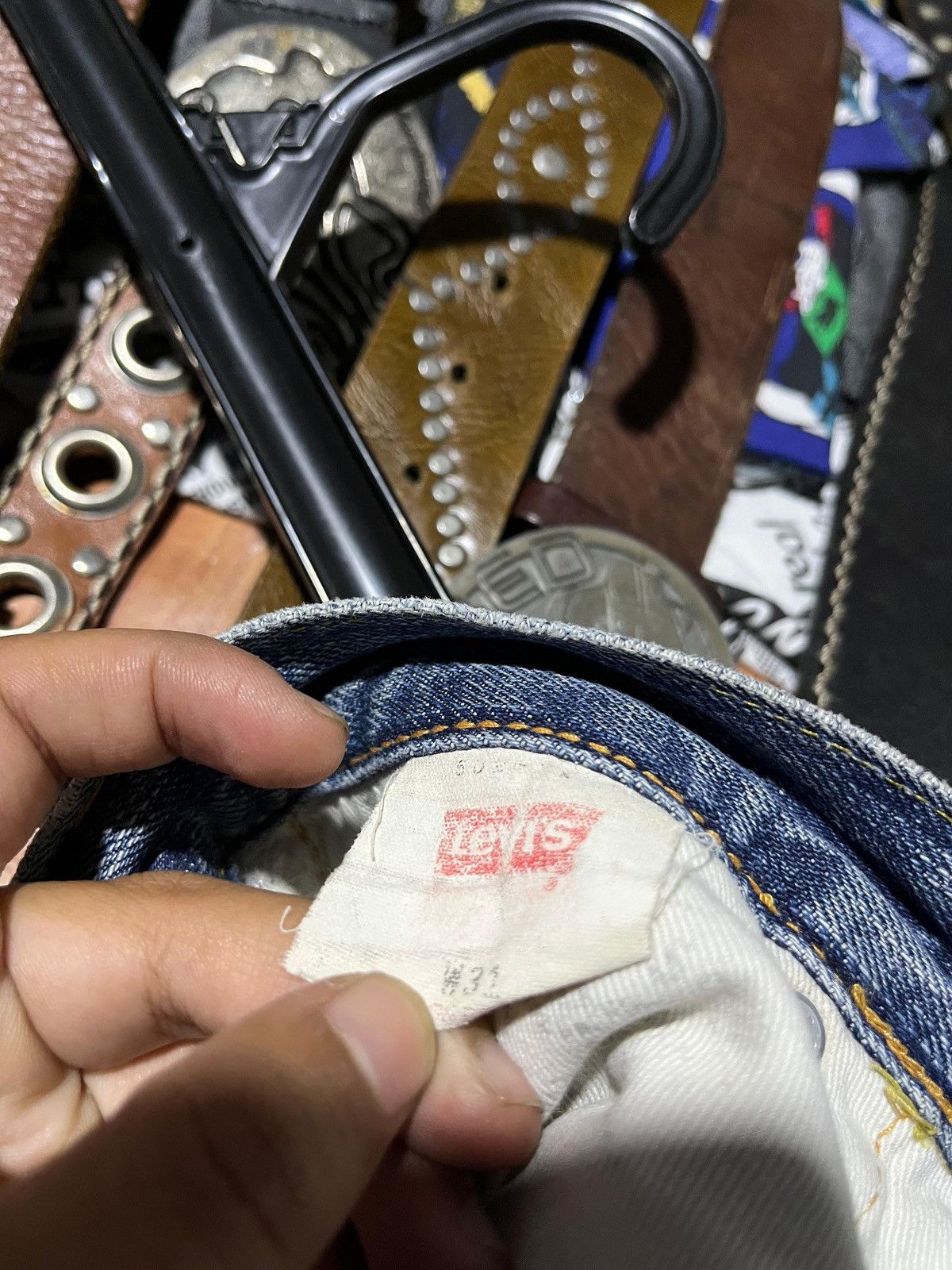 Levi's Vintage levis 502 selvedge Size US 29 - 5 Thumbnail