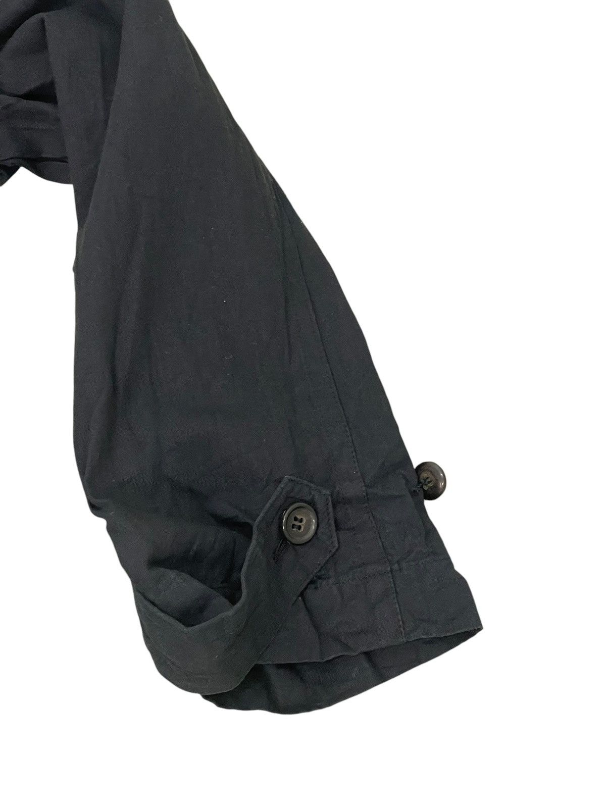 Comme des Garcons Archive 90s CDGH Trench Coat Black Cotton Wool lining 6🟩1 Size US M / EU 48-50 / 2 - 10 Thumbnail