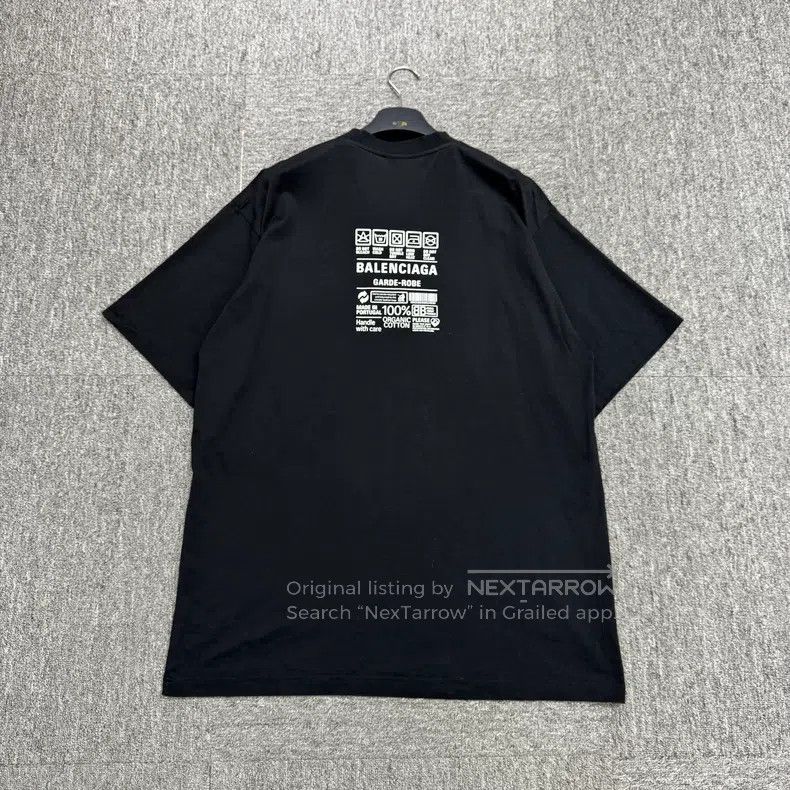 Balenciaga Balenciaga Letter Printed Short Sleeve Size US S / EU 44-46 / 1 - 6 Thumbnail